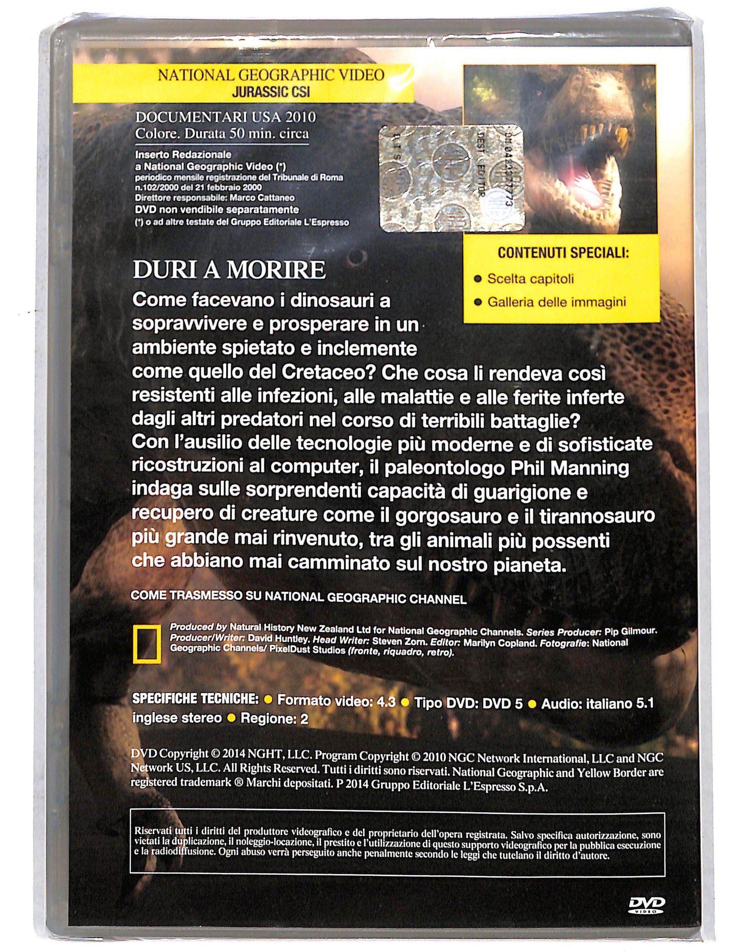 EBOND Jurassic CSI vol 135 EDITORIALE DVD D736241
