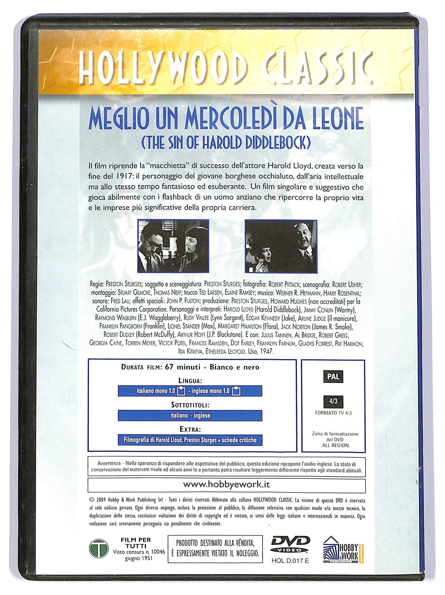 EBOND Meglio Un Mercoledi' Da Leone DVD Editoriale D736304