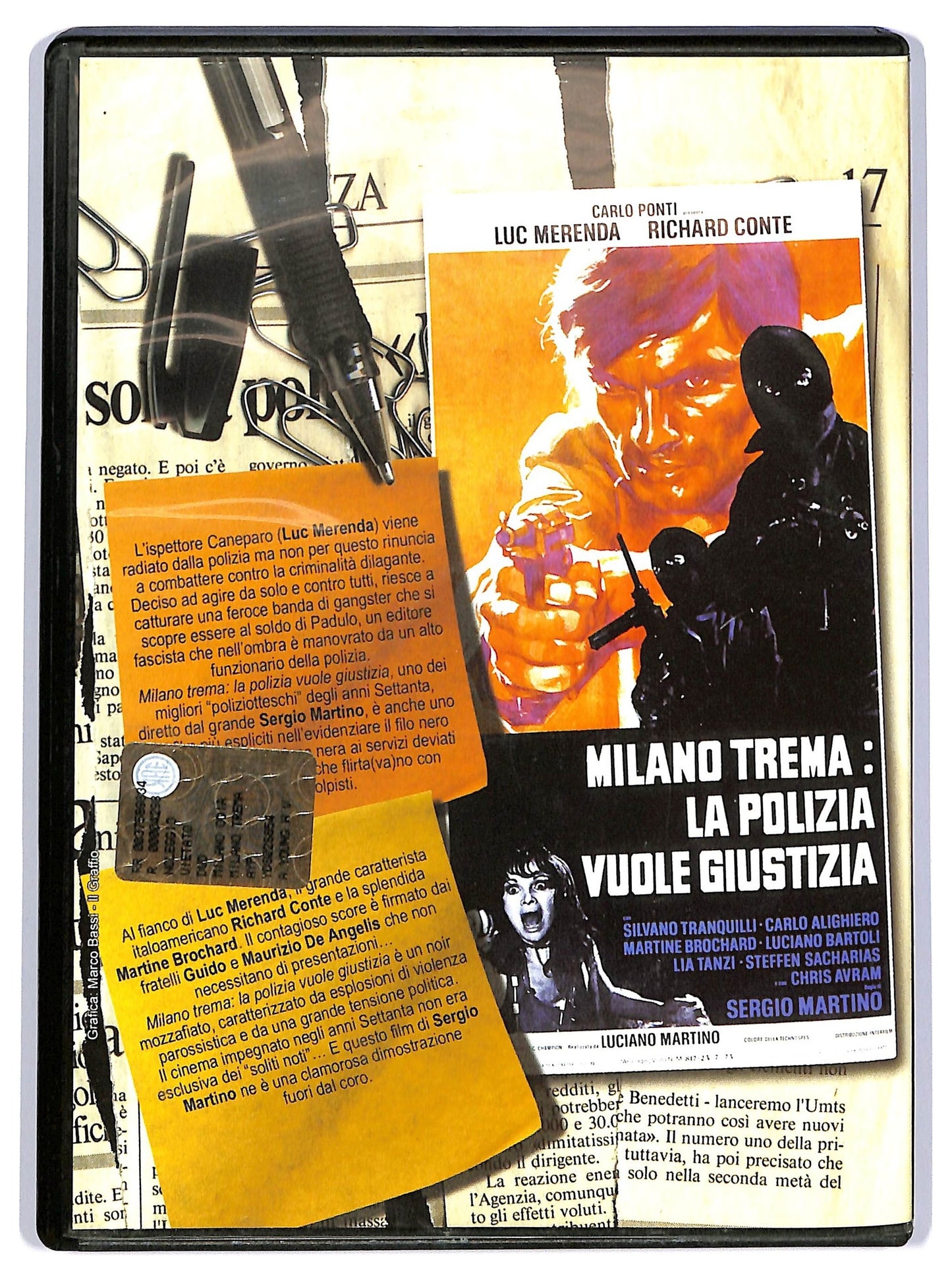 EBOND La Polizia non puo sparare/La polizia vuole giustizia EDITORIALE DVD D736309