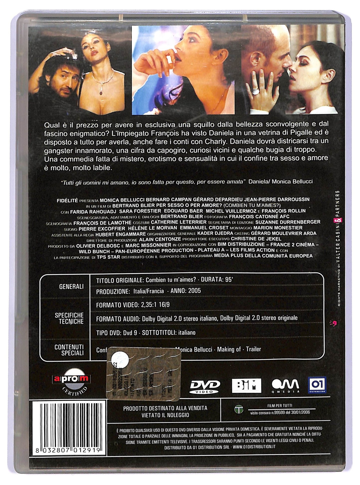 EBOND Per sesso o per amore? DVD D736312