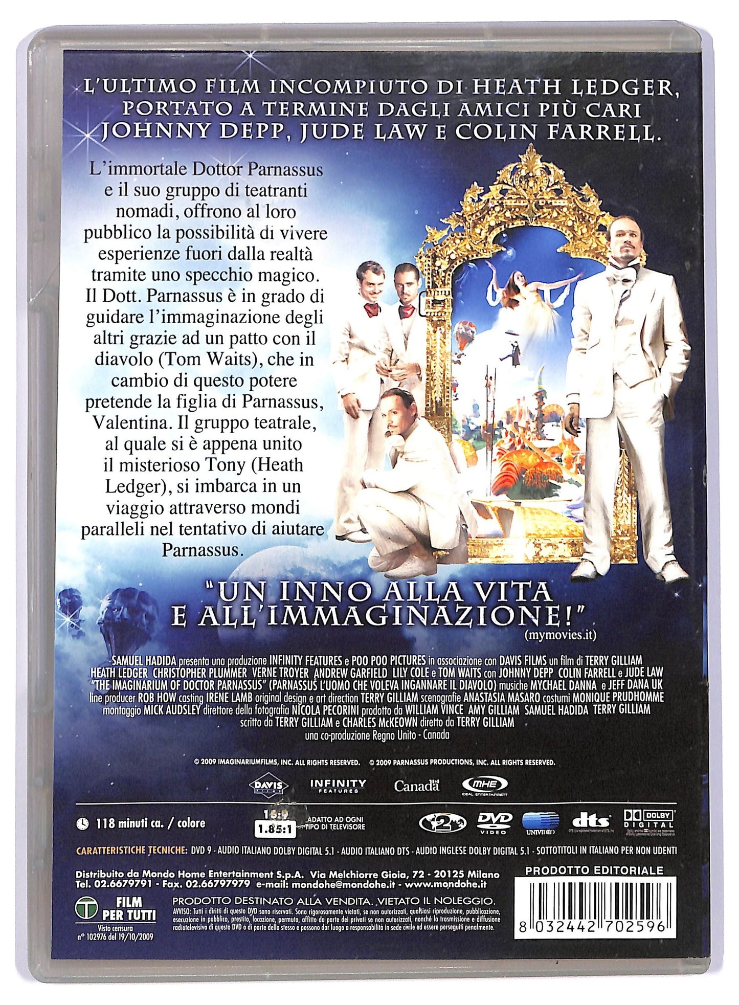 EBOND Parnassus EDITORIALE DVD D736344