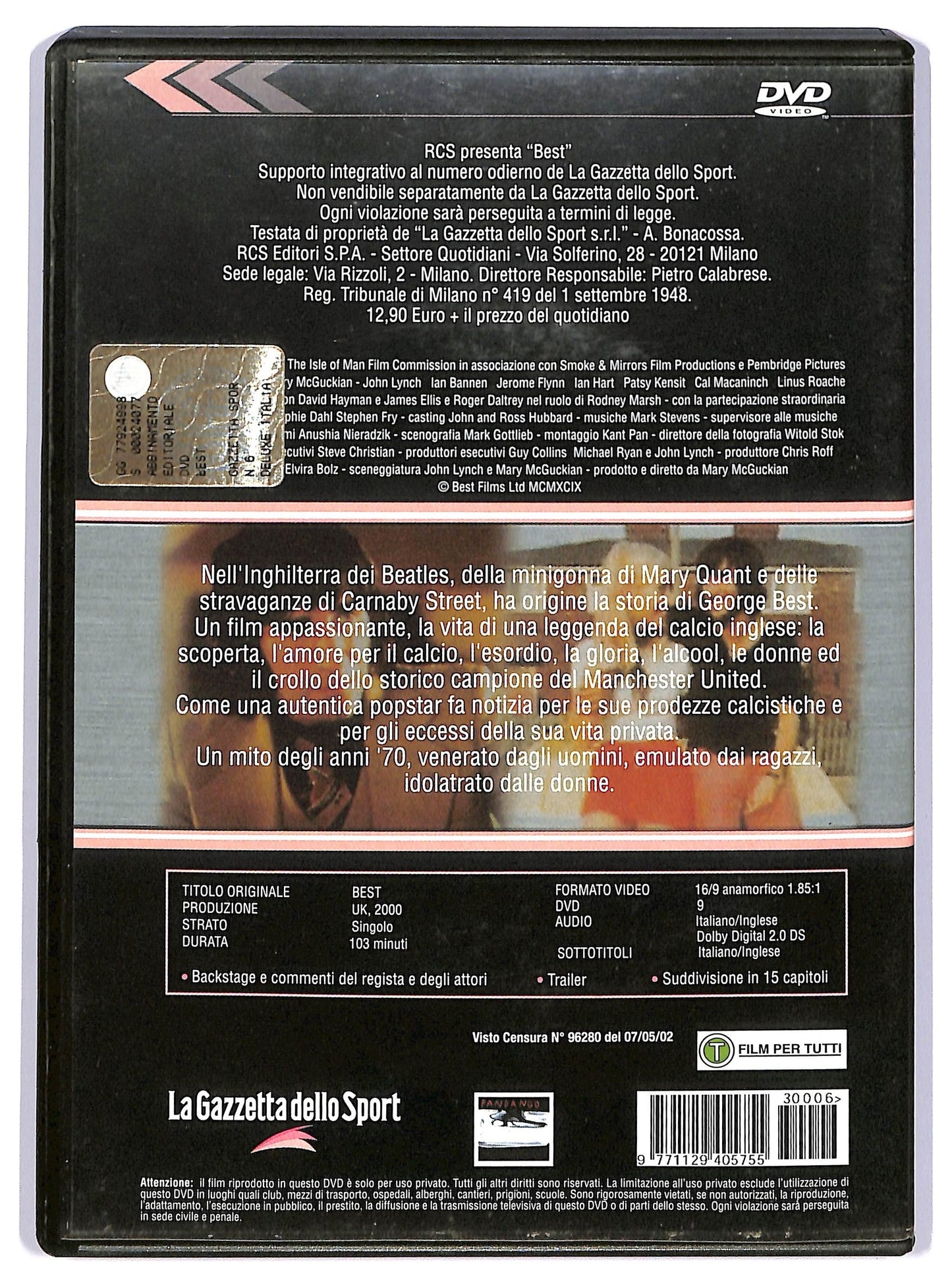 EBOND Sport movies - BEST EDITORIALE DVD D736348