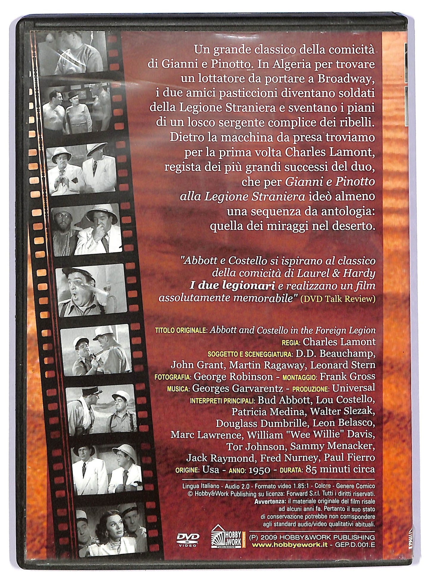 EBOND Gianni e Pinotto Alla Legione Straniera DVD Editoriale D736361