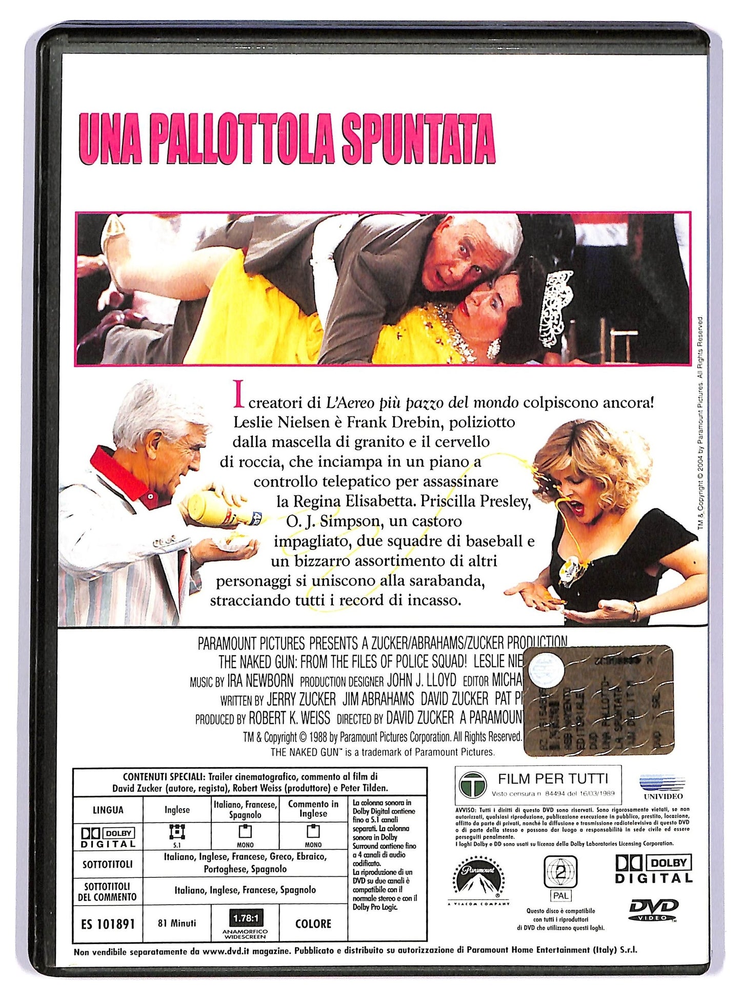 EBOND Una pallottola spuntata EDITORIALE DVD D736405