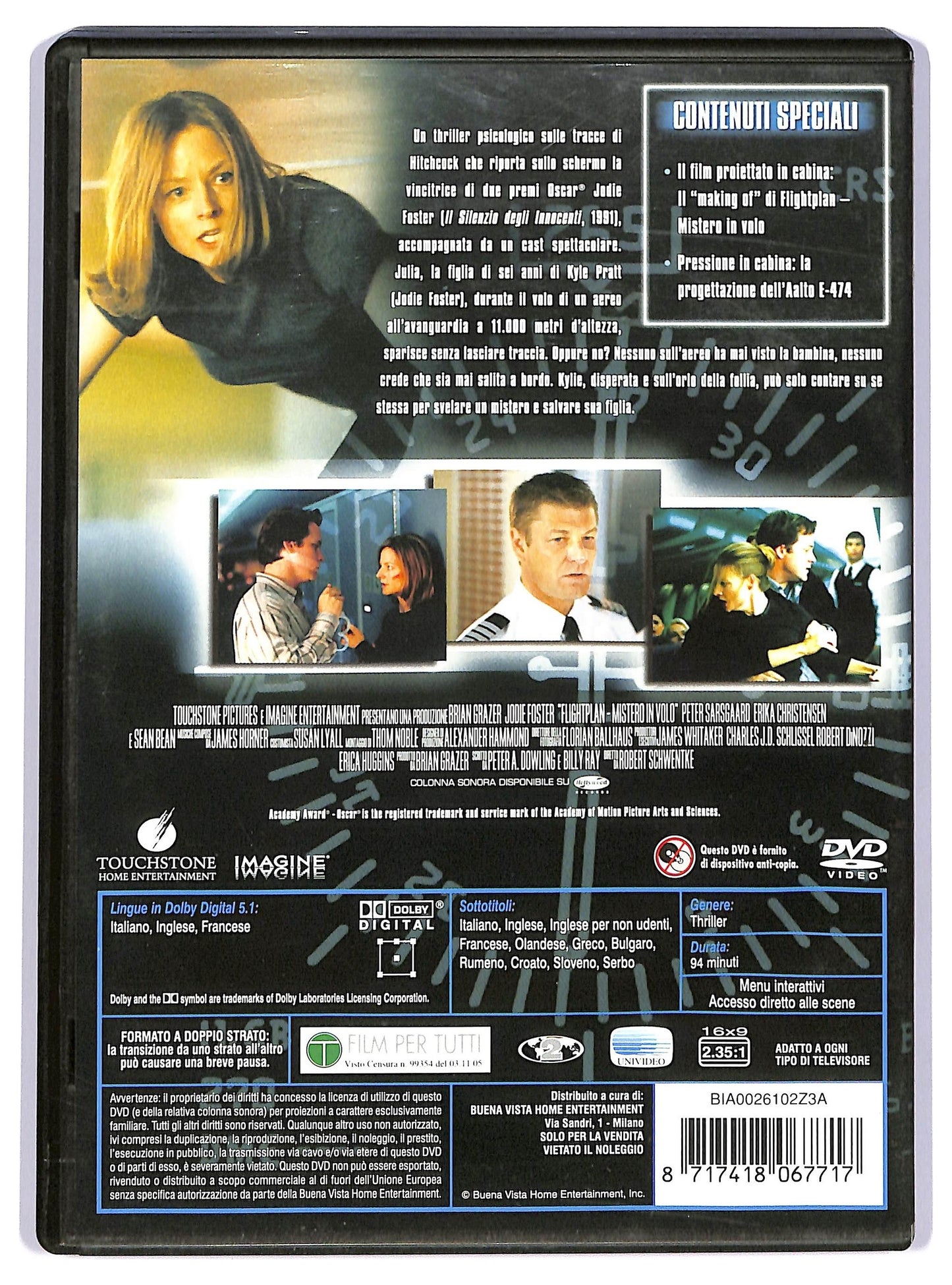 EBOND Flightplan - Mistero in volo NOLEGGIO DVD D736422