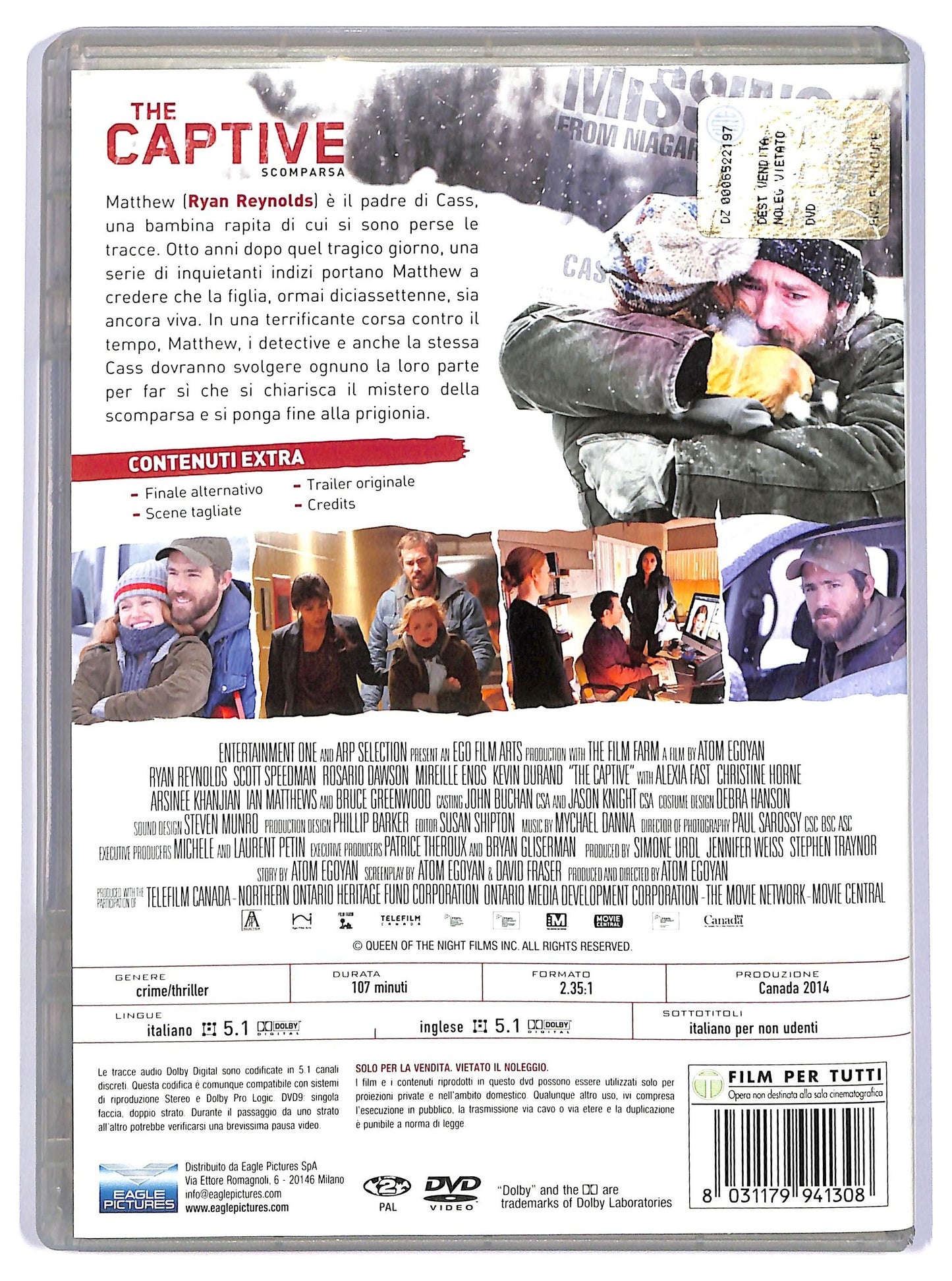 EBOND The Captive - Scomparsa NOLEGGIO DVD D736450