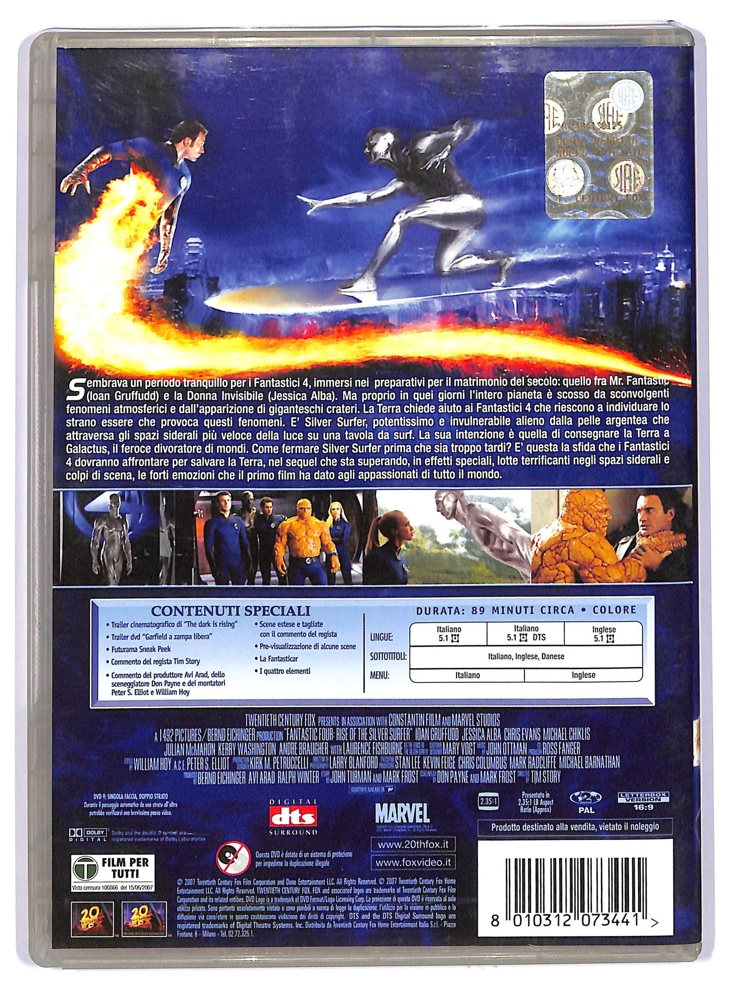 EBOND I Fantastici 4 e Silver Surfer NOLEGGIO DVD D736461