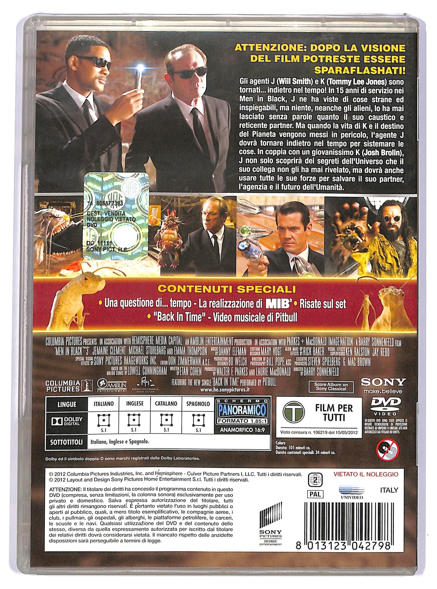 EBOND Men in Black 3 NOLEGGIO DVD D736522
