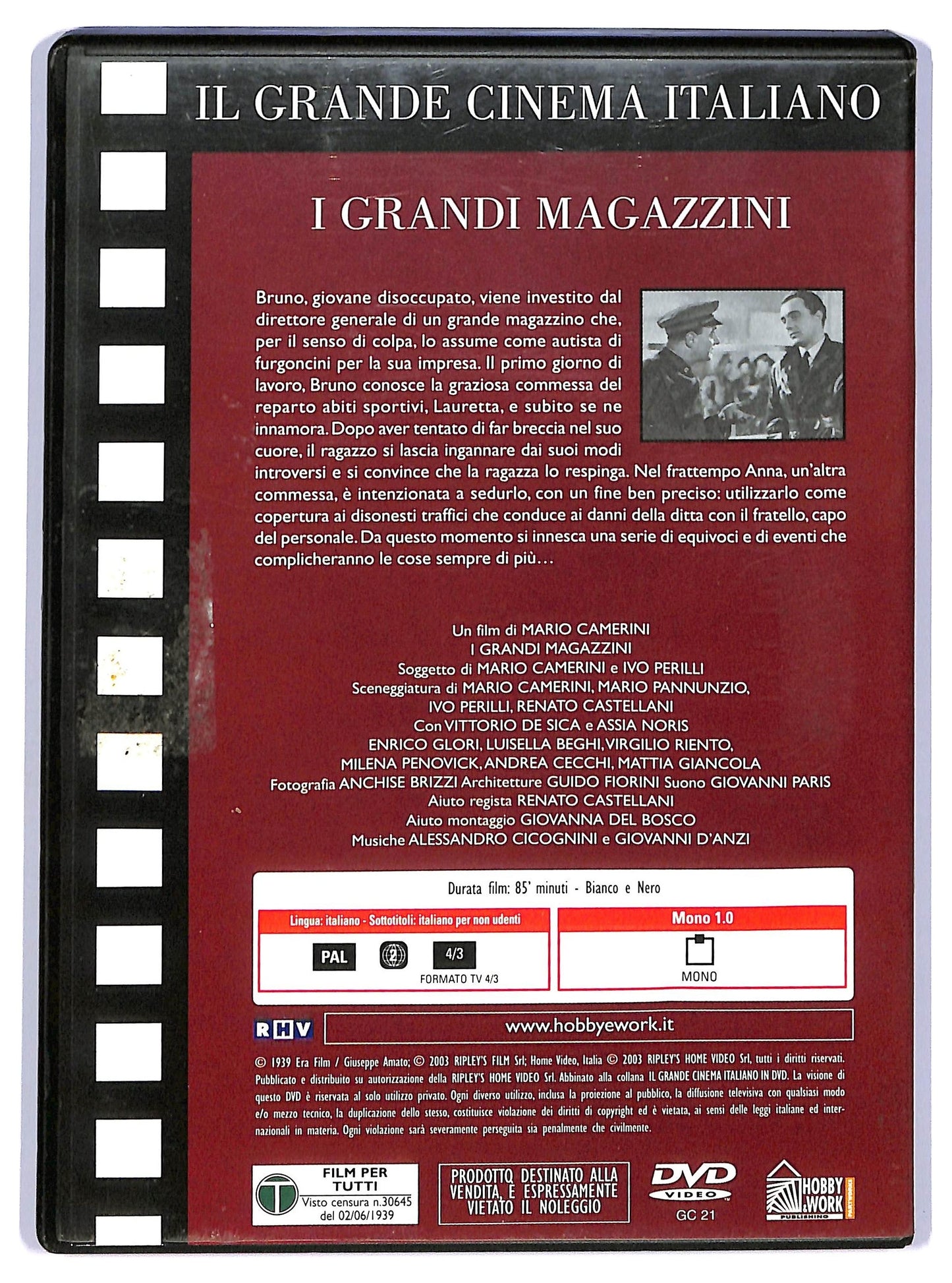EBOND I grandi magazzini EDITORIALE DVD D736610