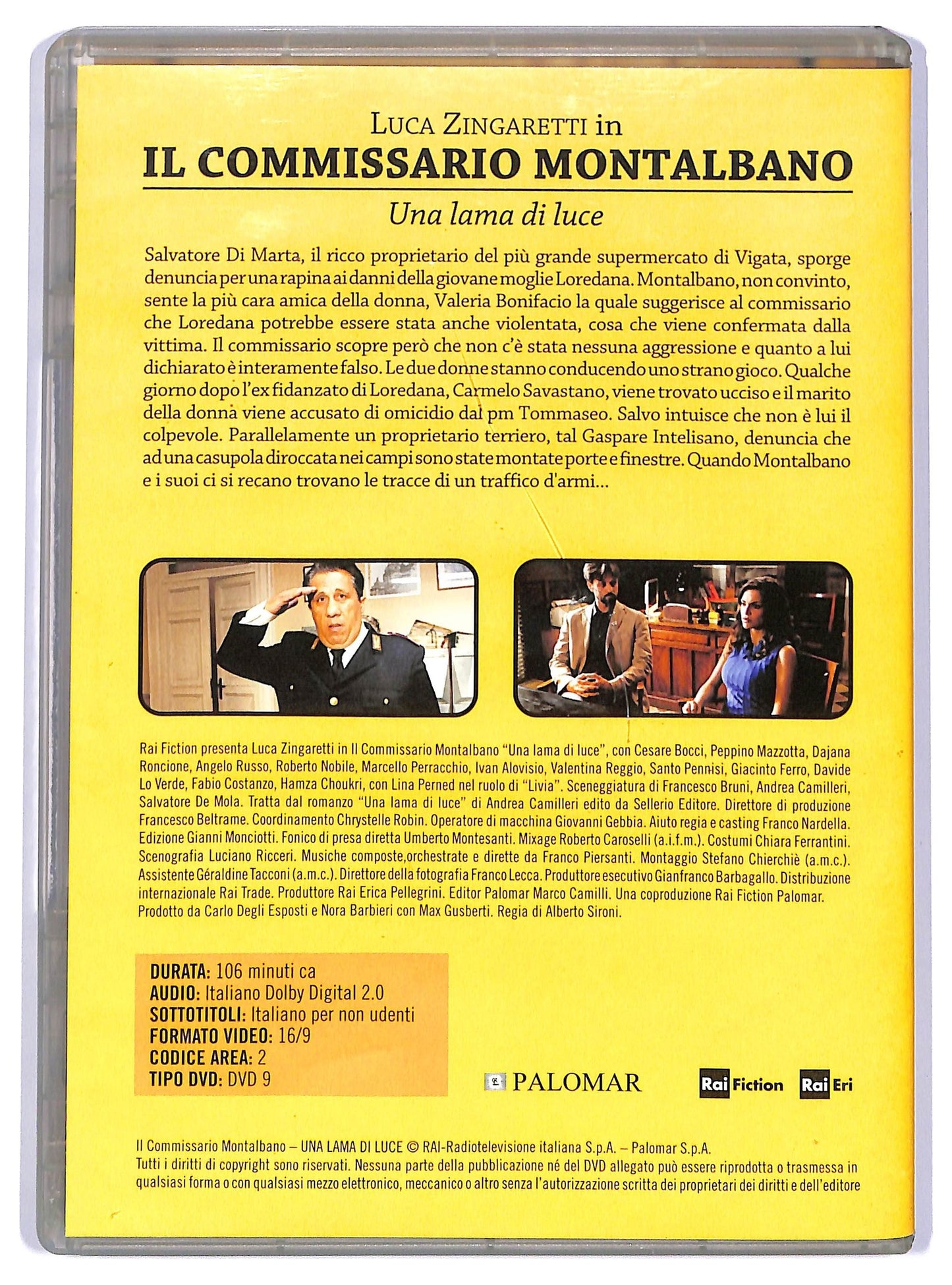 EBOND Il commissario Montalbano - Una lama di luce EDITORIALE DVD D736623