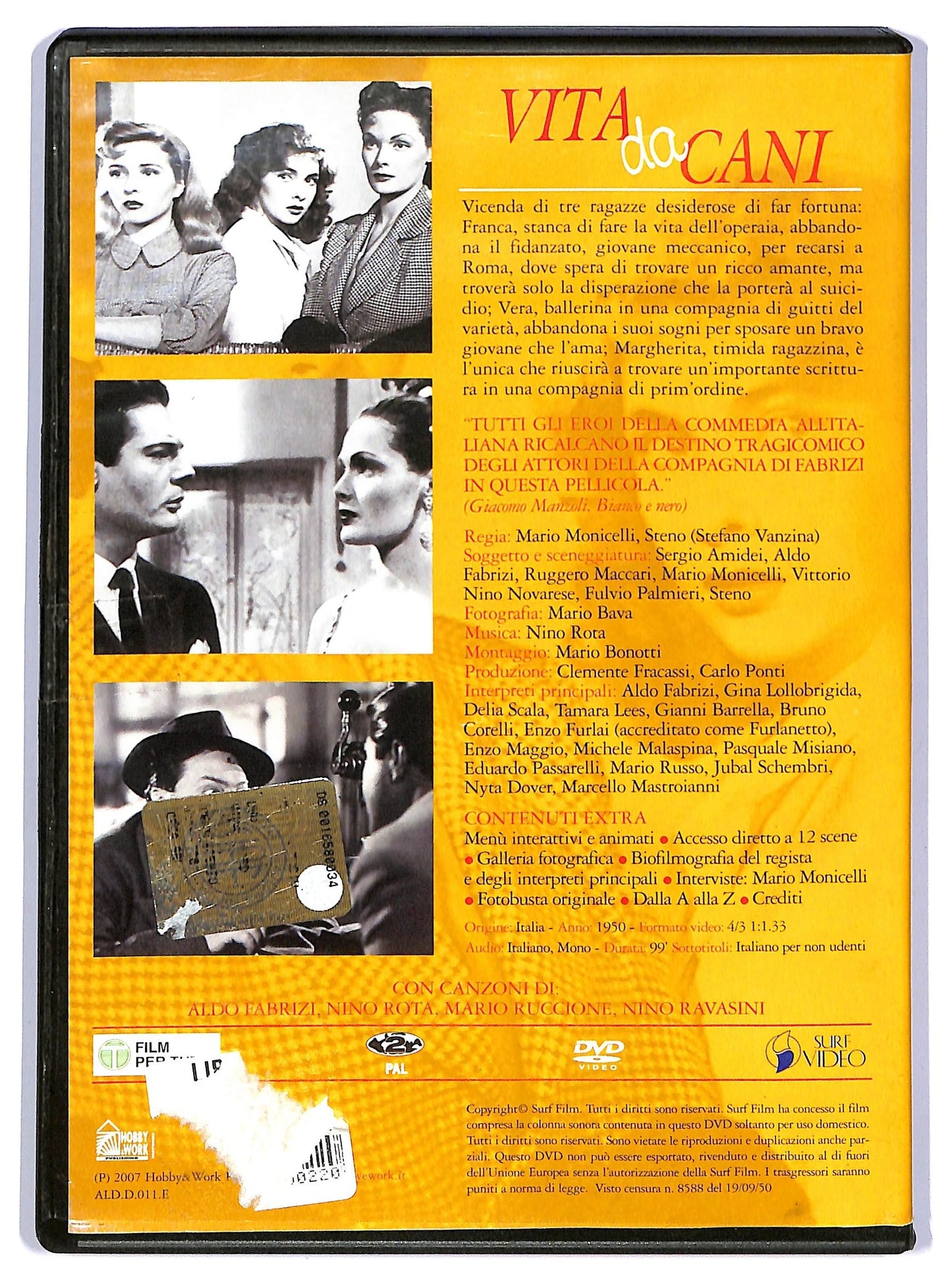 EBOND Vita Da Cani (film 1950) DVD Editoriale D736626
