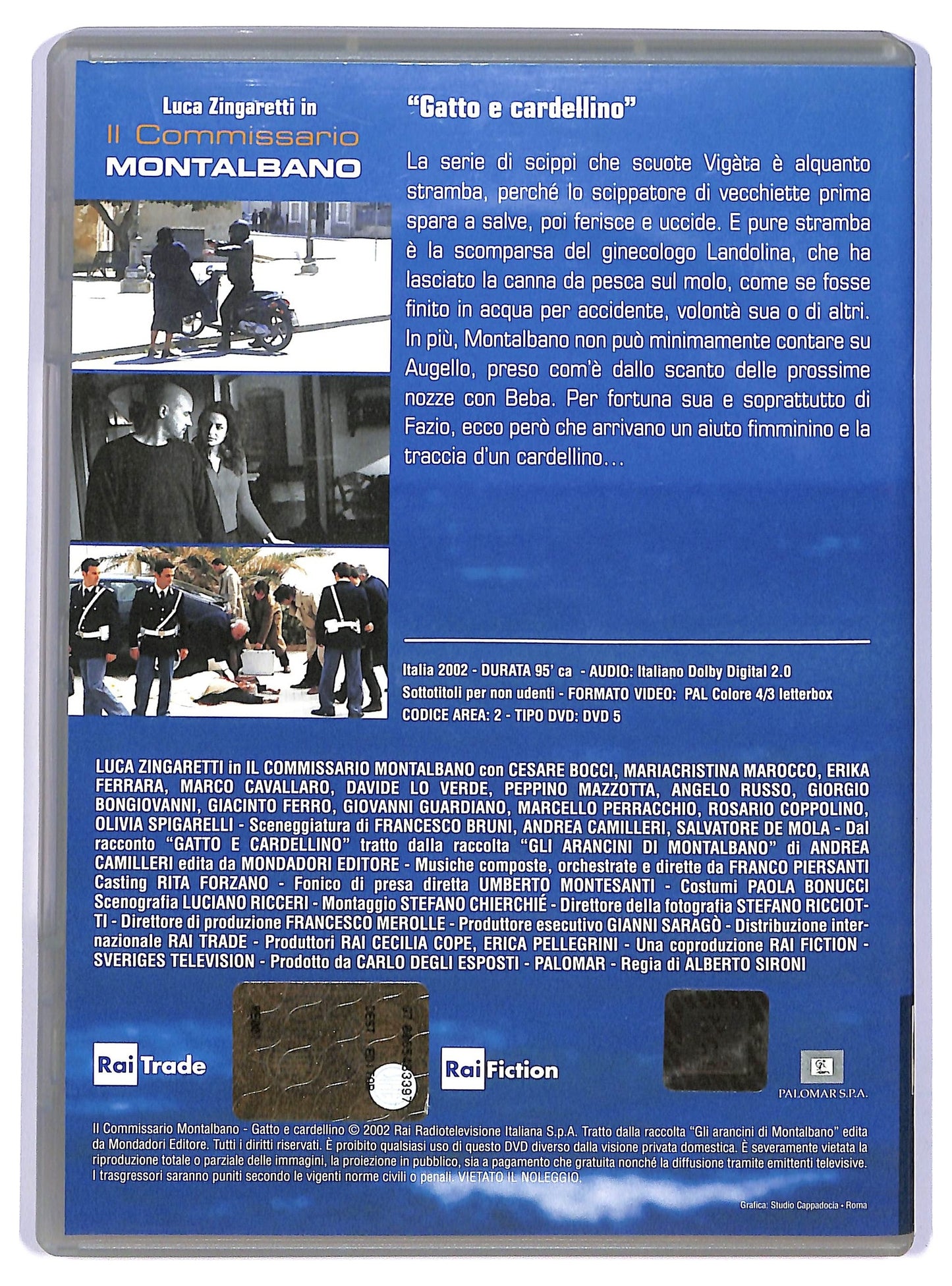 EBOND Il commissario Montalbano - Gatto e cardellino EDITORIALE DVD D736720
