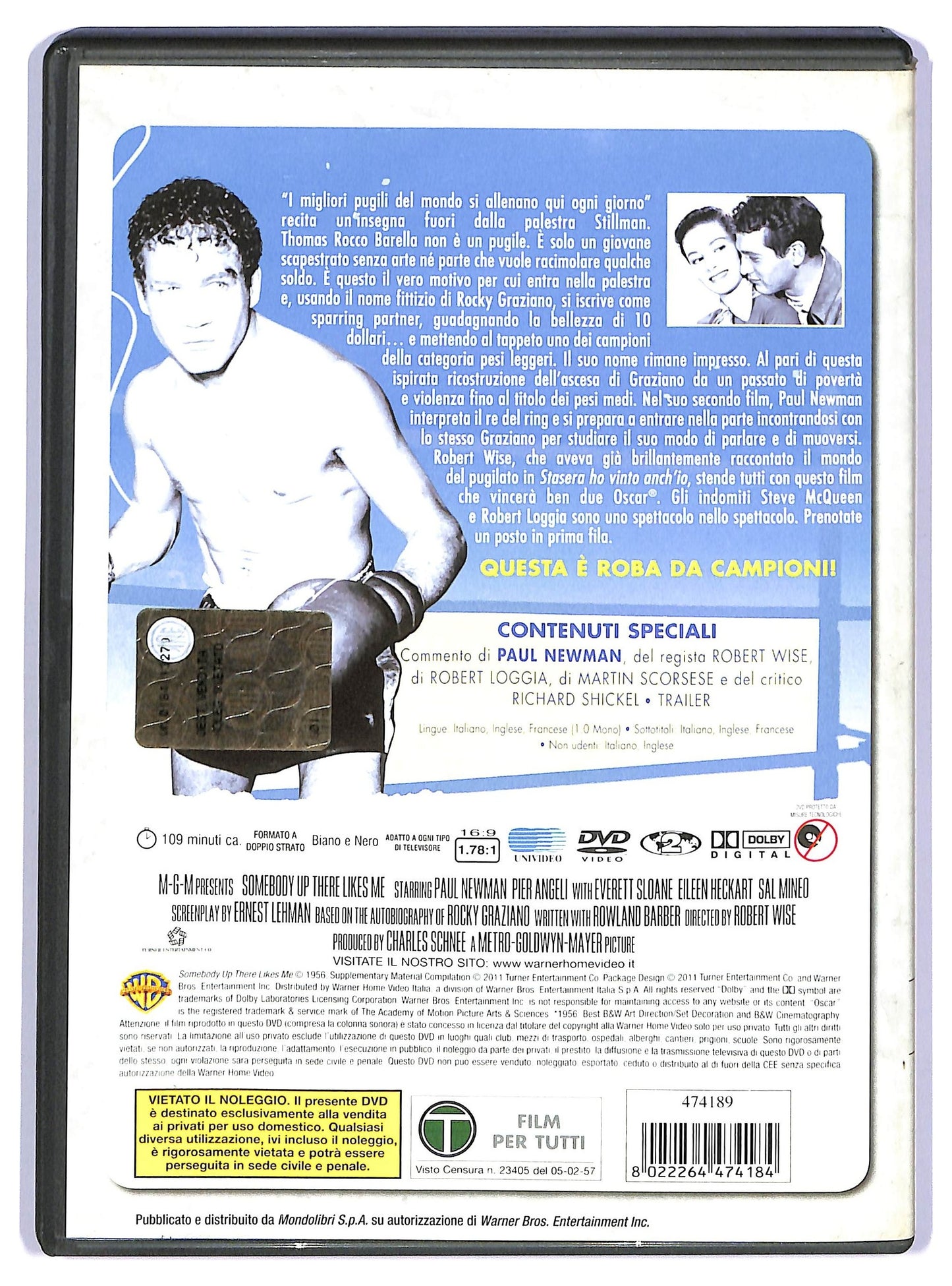 EBOND Lassu qualcuno mi ama DVD D736748