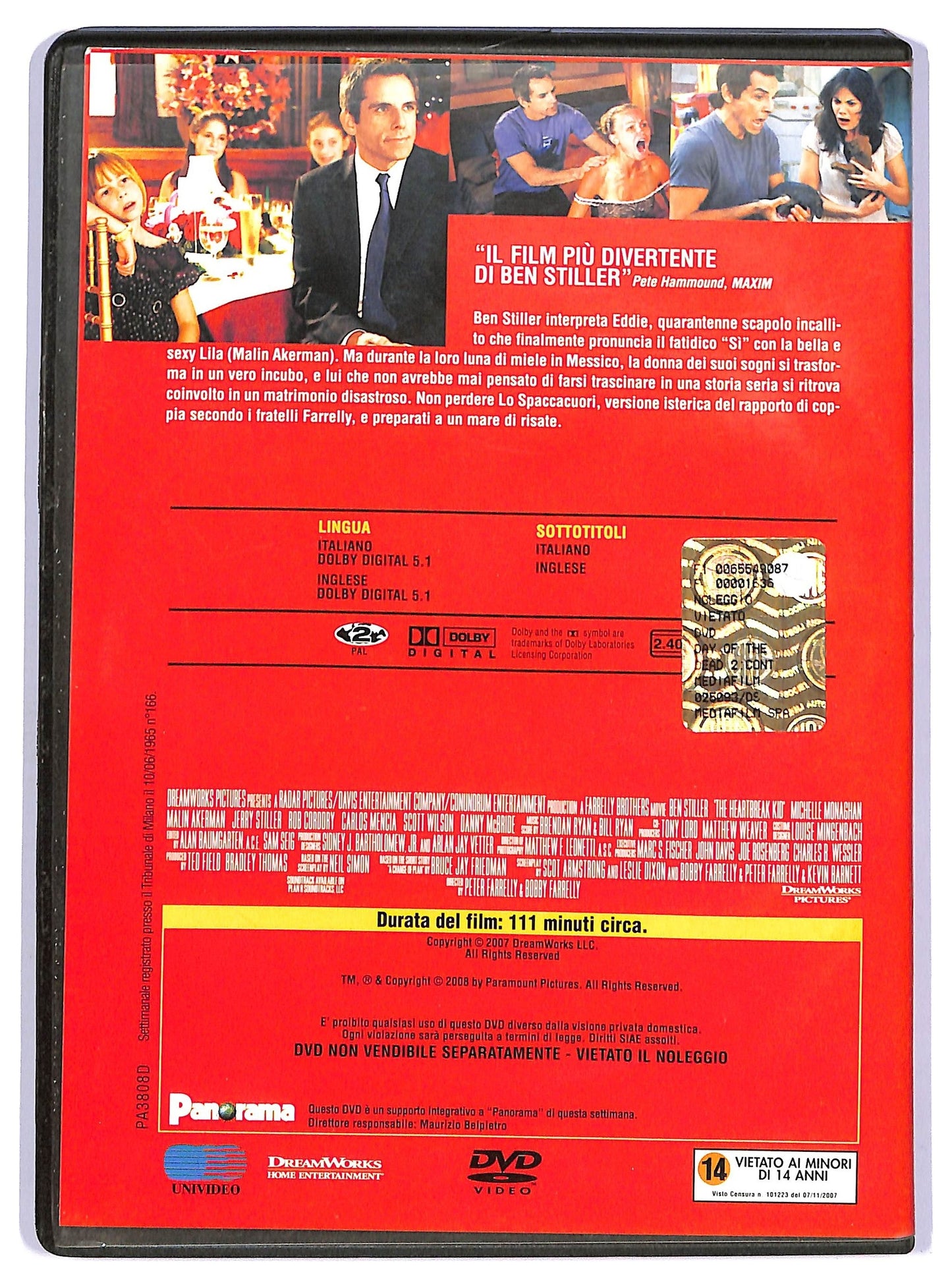 EBOND Lo Spaccacuori Con Ben DVD Editoriale D736923