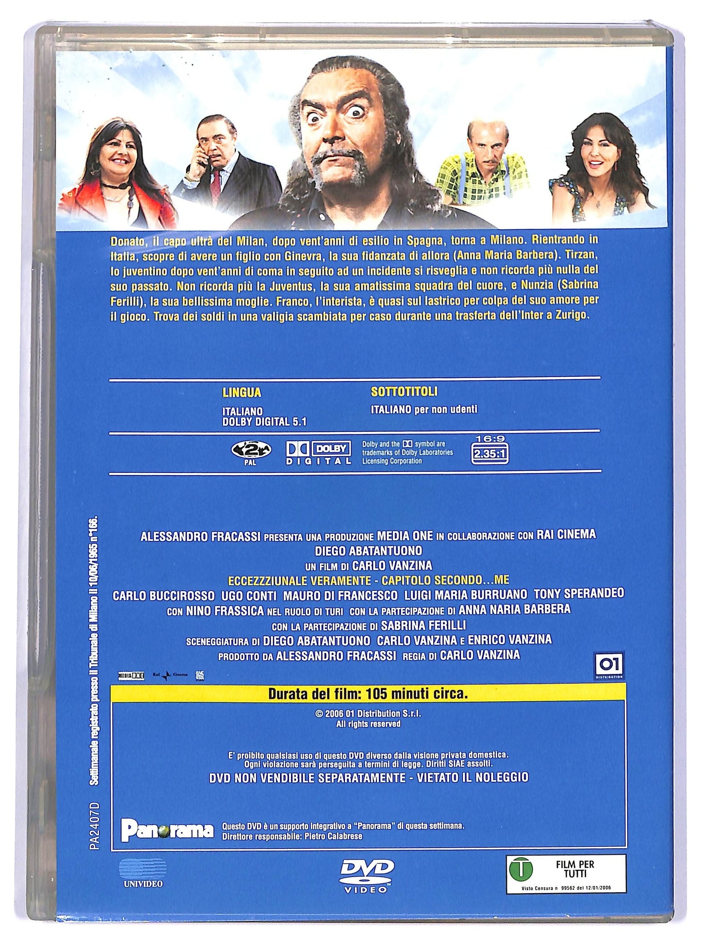EBOND Eccezzziunale veramente - Capitolo secondo... me EDITORIALE DVD D736926