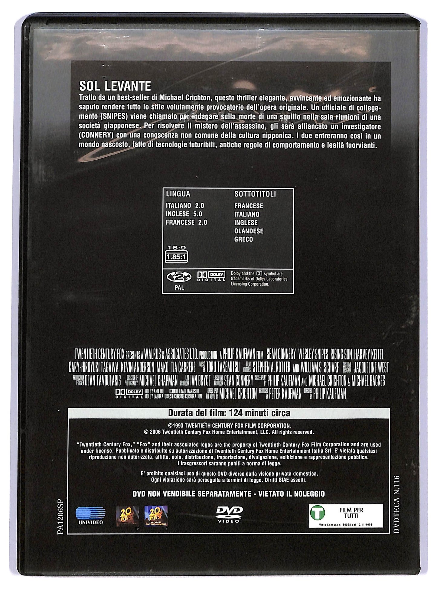 EBOND Sol levante EDITORIALE DVD D736928