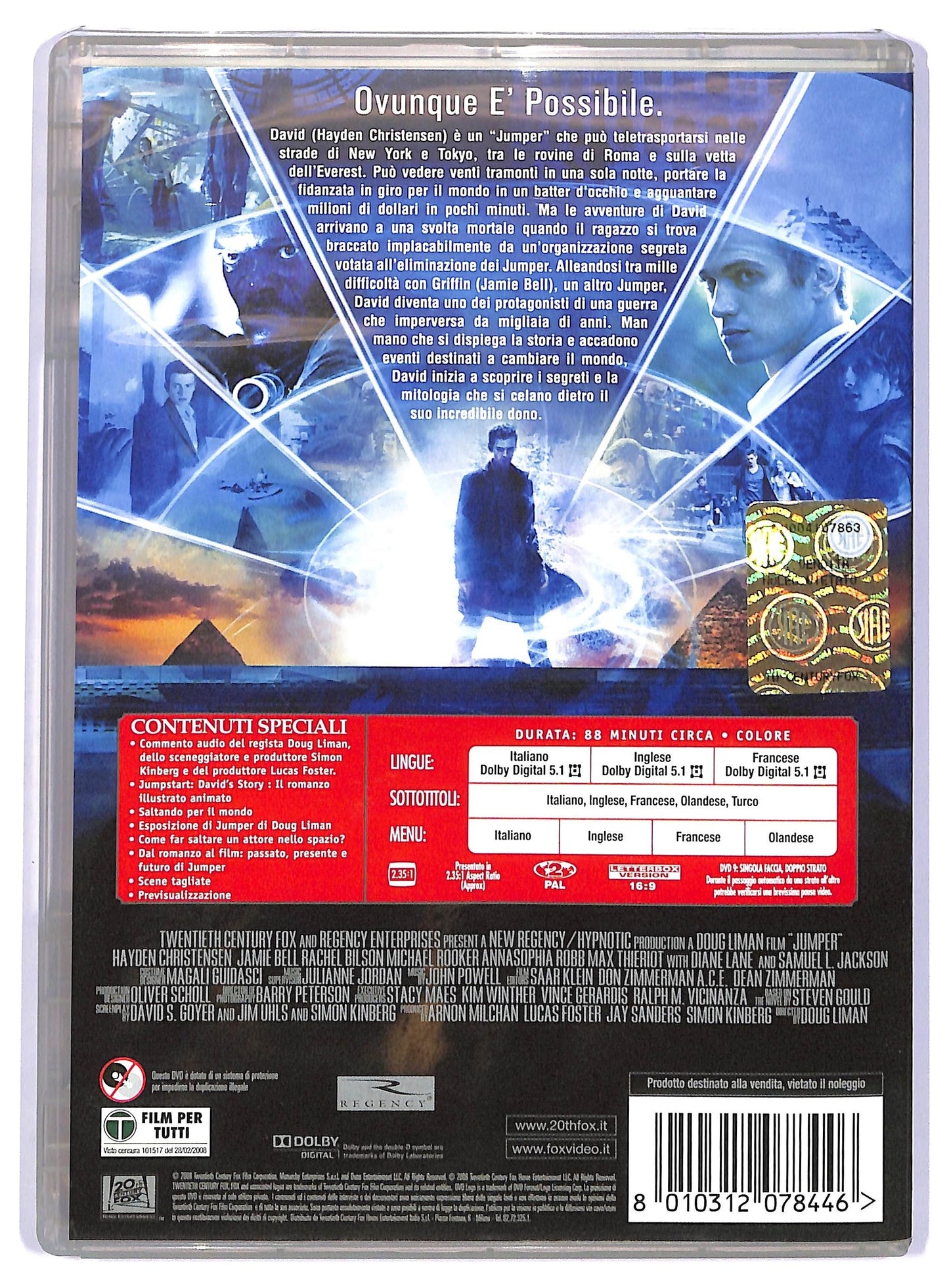 EBOND Jumper - Senza confini DVD D736946