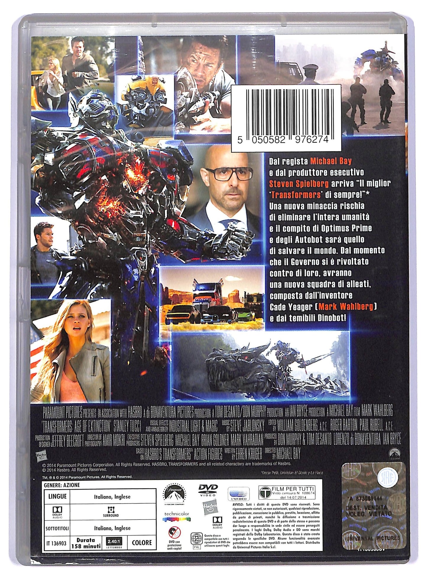EBOND Transformers 4 - L'era Dell'estinzione DVD D737028