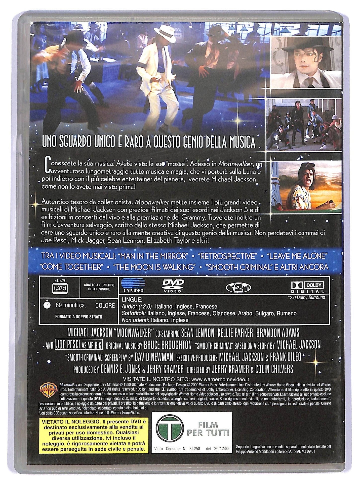 EBOND Moonwalker DVD D737053
