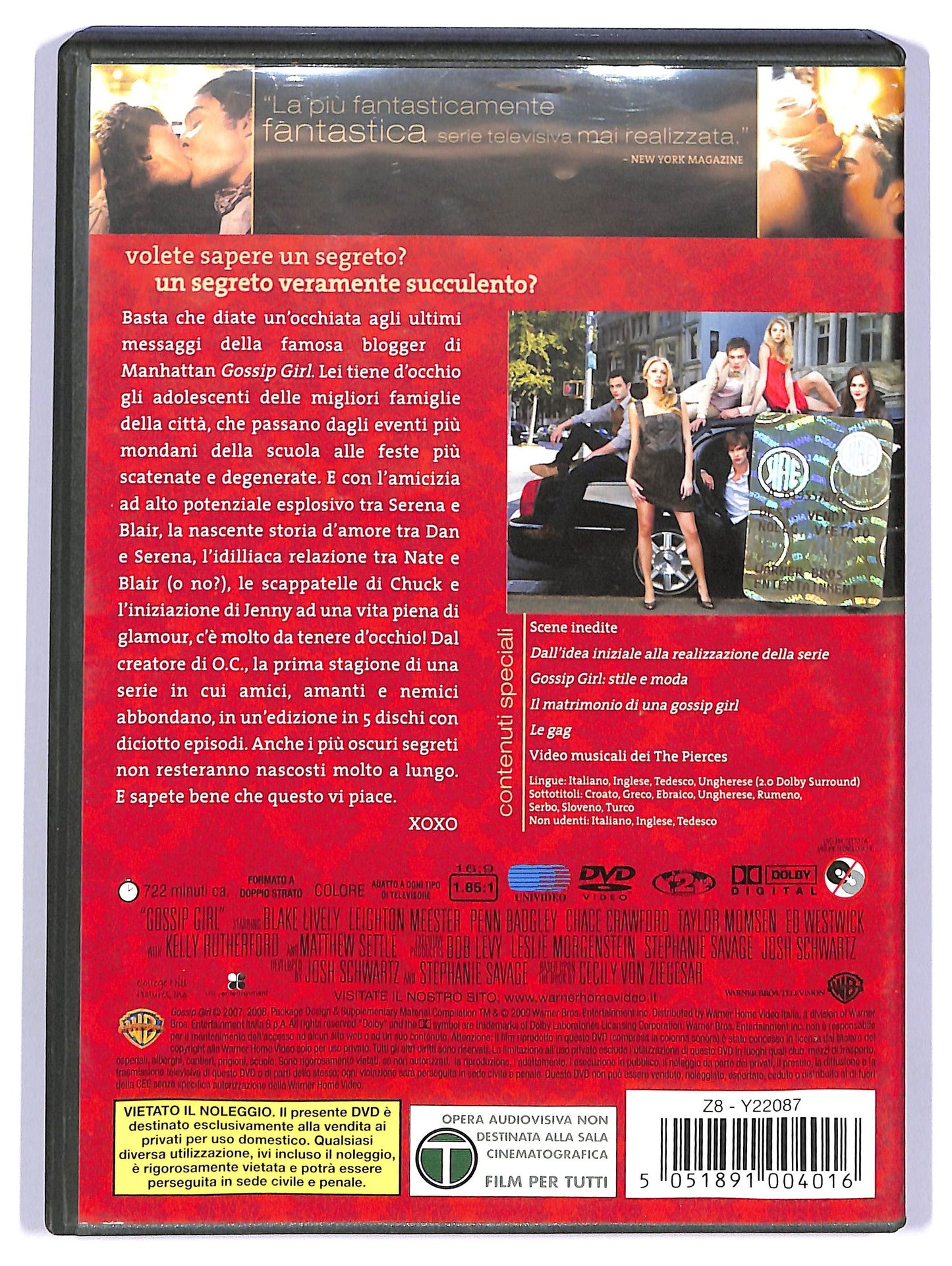 EBOND Gossip Girl - La prima stagione completa DVD D737059