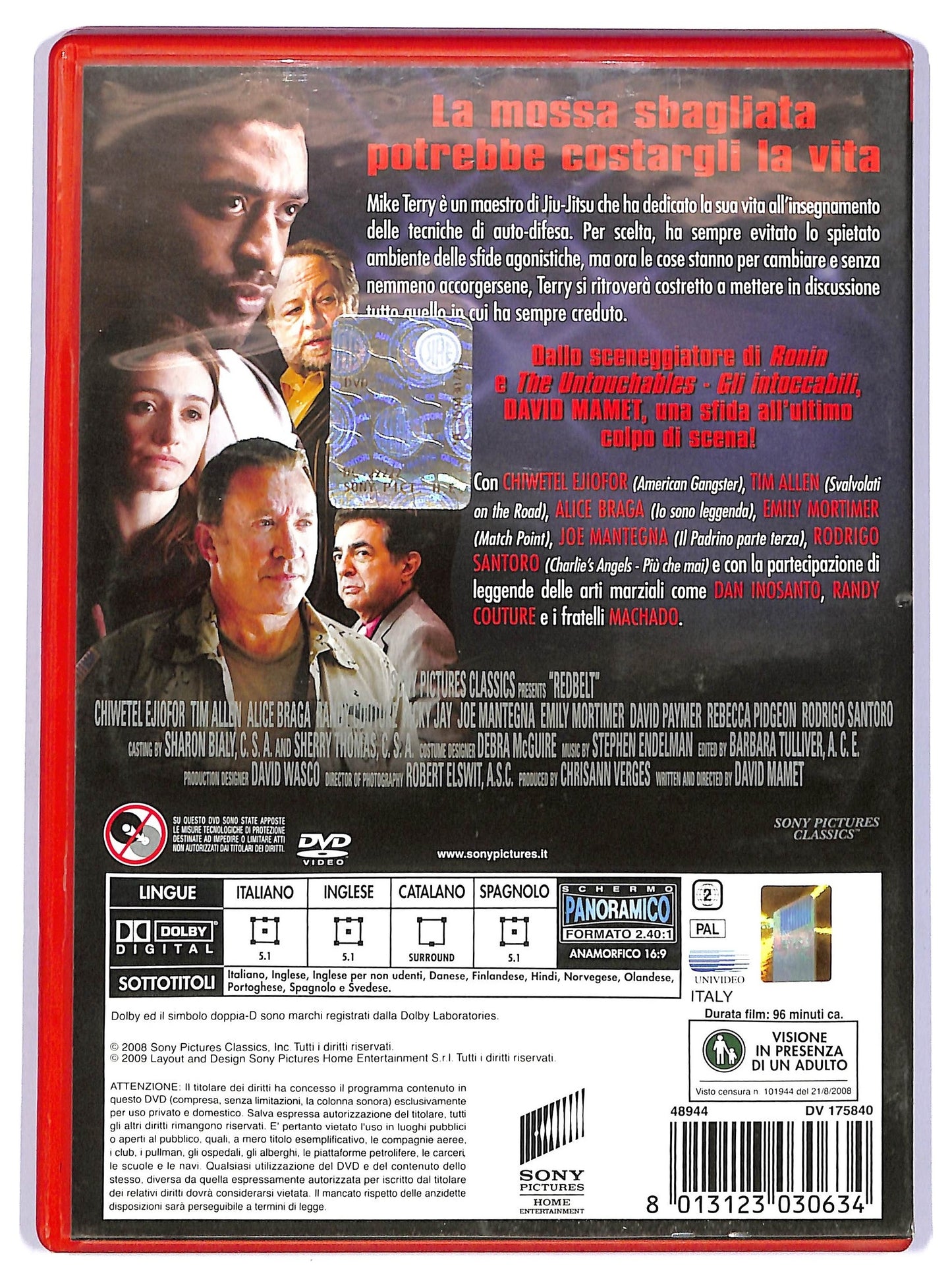 EBOND redbelt NOLEGGIO DVD D737118
