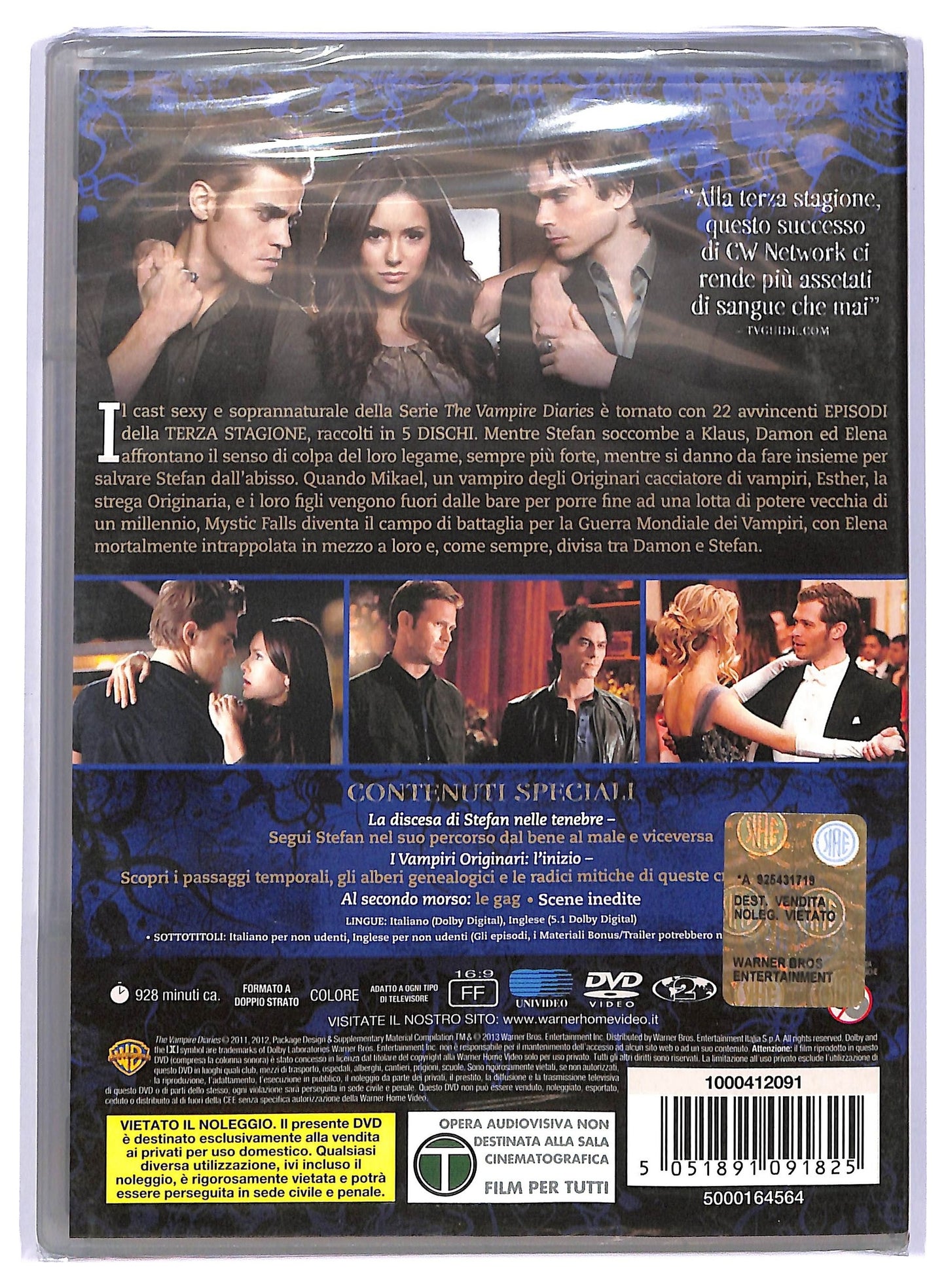 EBOND Vampire Diaries Stagione 3 (Cofanetto 5 Dvd) DVD D737145