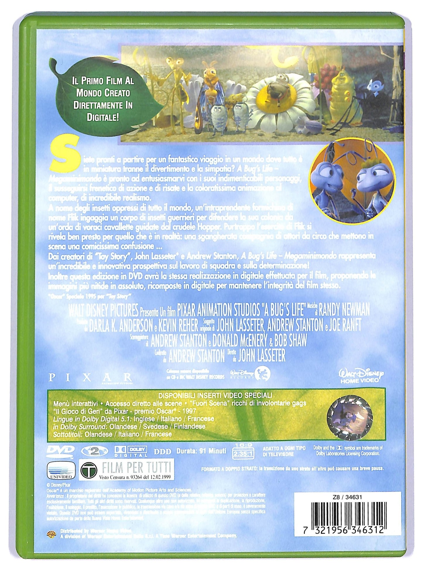 EBOND A Bugs Life - Megaminimondo DVD D737160