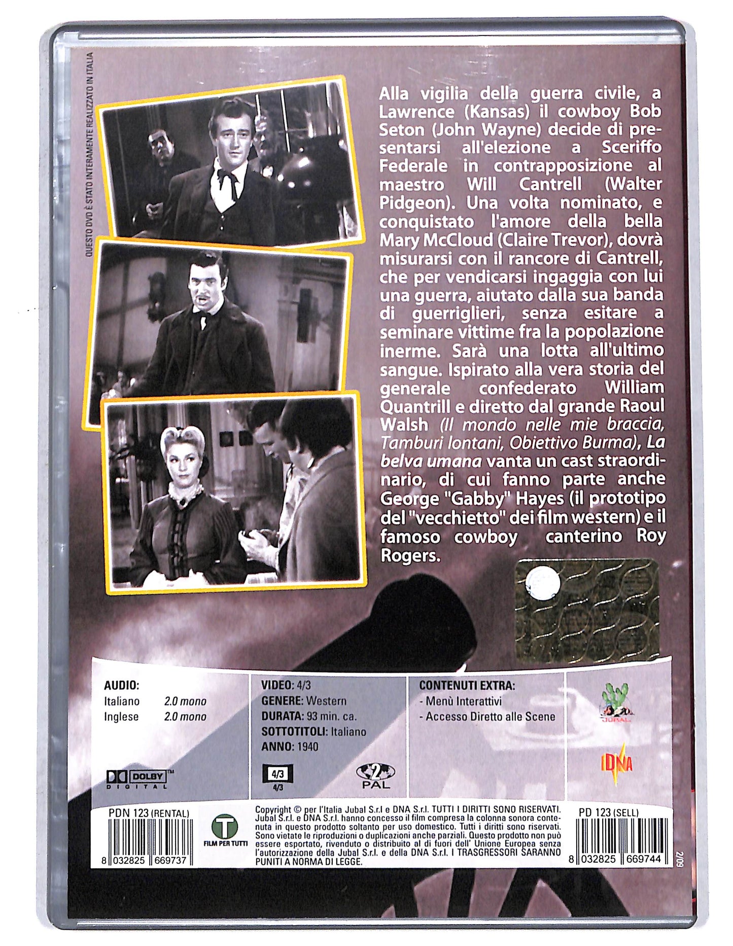 EBOND La belva umana  EDITORIALE DVD D737232