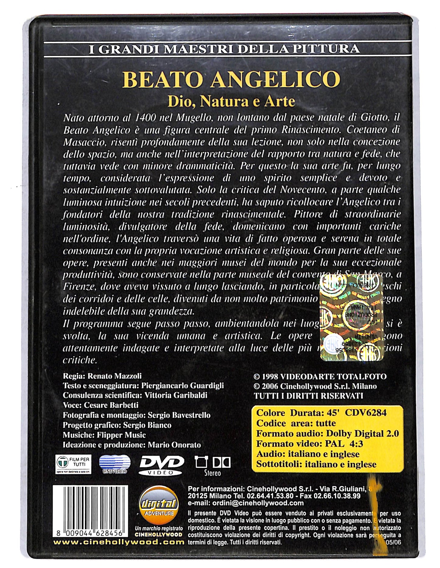 EBOND Beato Angelico - Dio, natura e arte DVD D737251