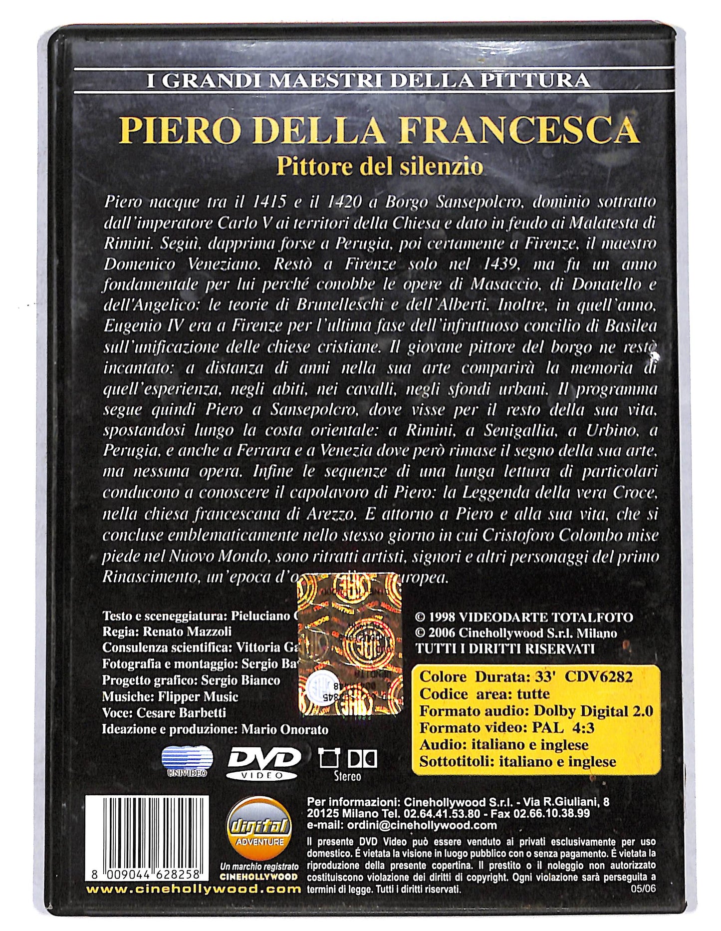 EBOND Piero Della Francesca DVD D737308