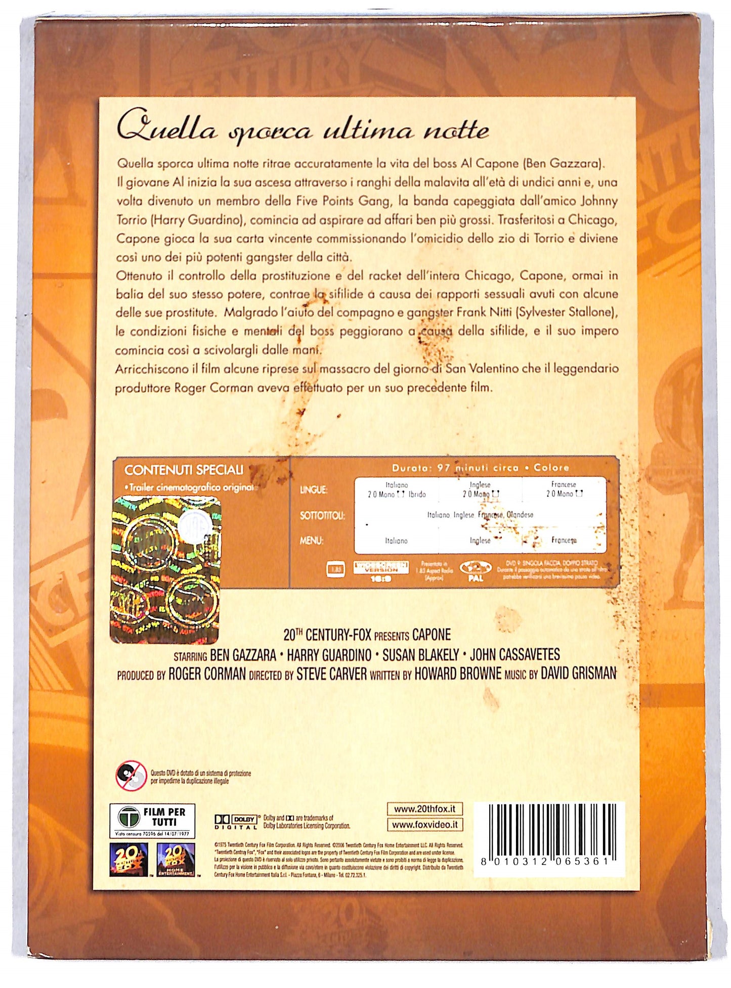 EBOND Quella sporca ultima notte DVD D737328