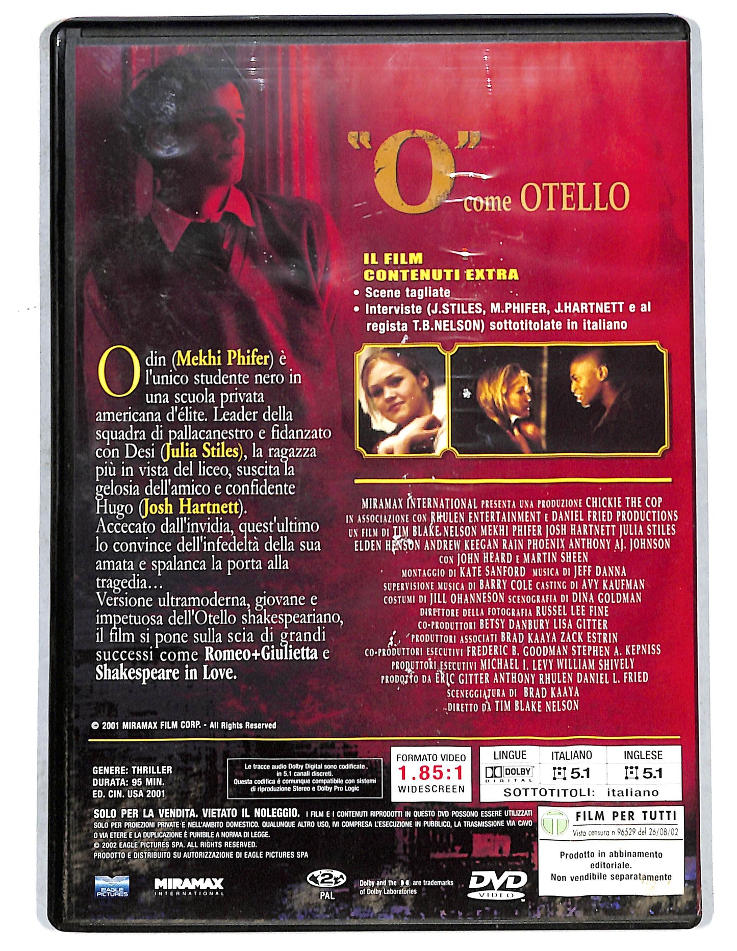 EBOND O come Otello DVD D737518