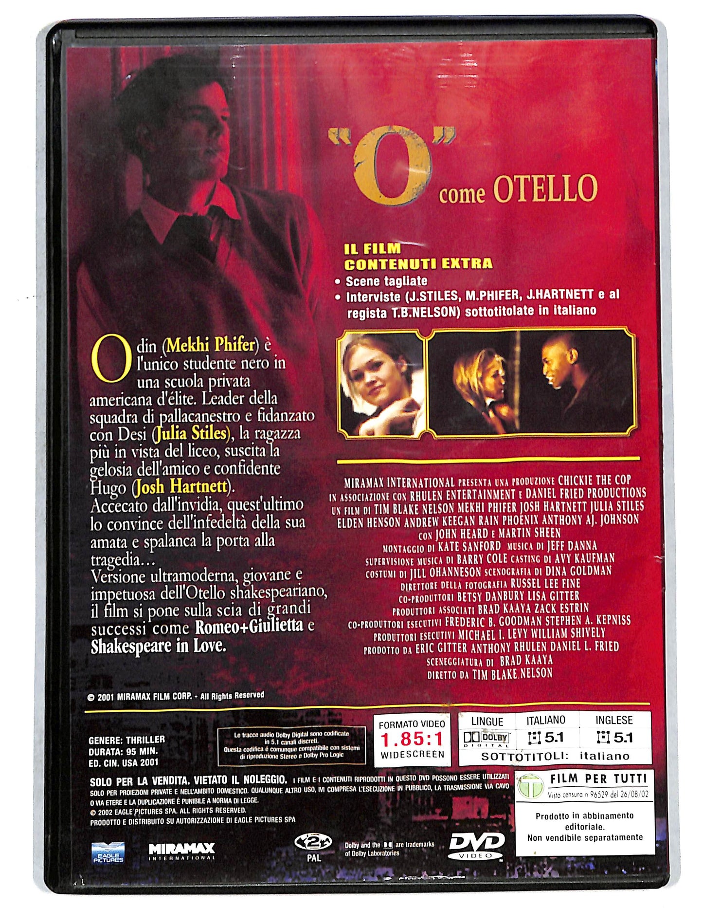 EBOND O come Otello DVD EDITORIALE D737601