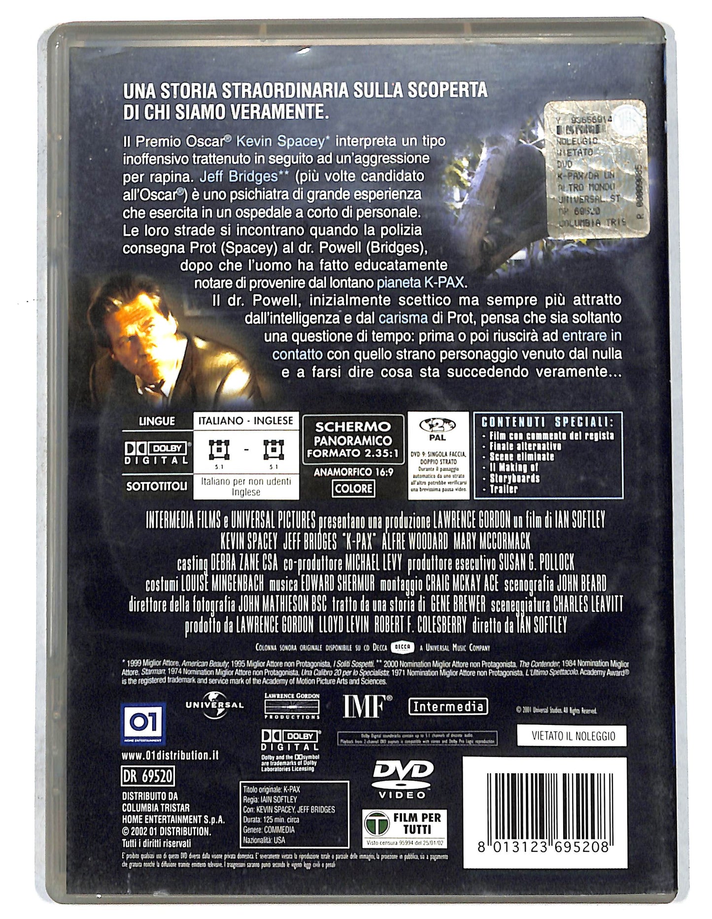 EBOND K-PAX da un altro mondo DVD D737620