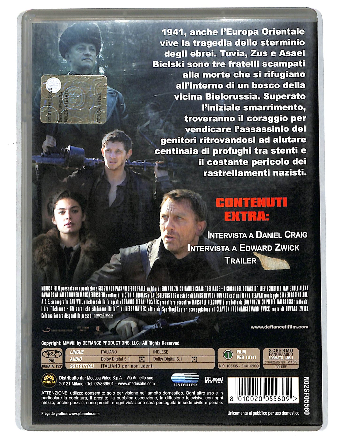 EBOND defiance - giorni del coraggio DVD D737632