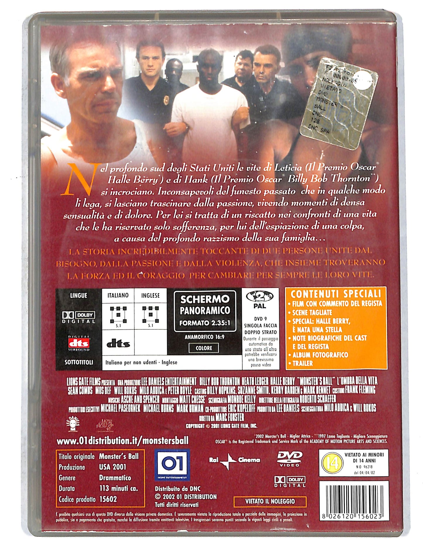 EBOND Monster's Ball. L'ombra della vita DVD D737724
