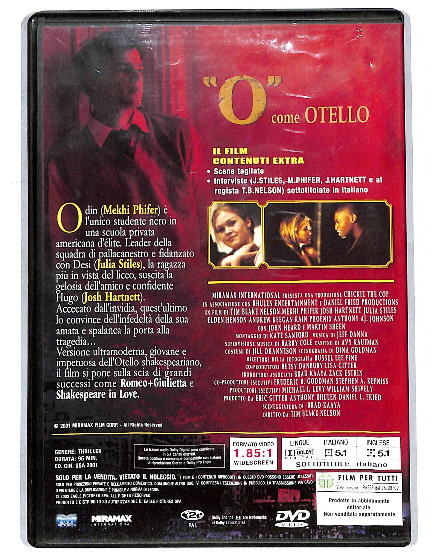 EBOND O come Otello DVD EDITORIALE D737801