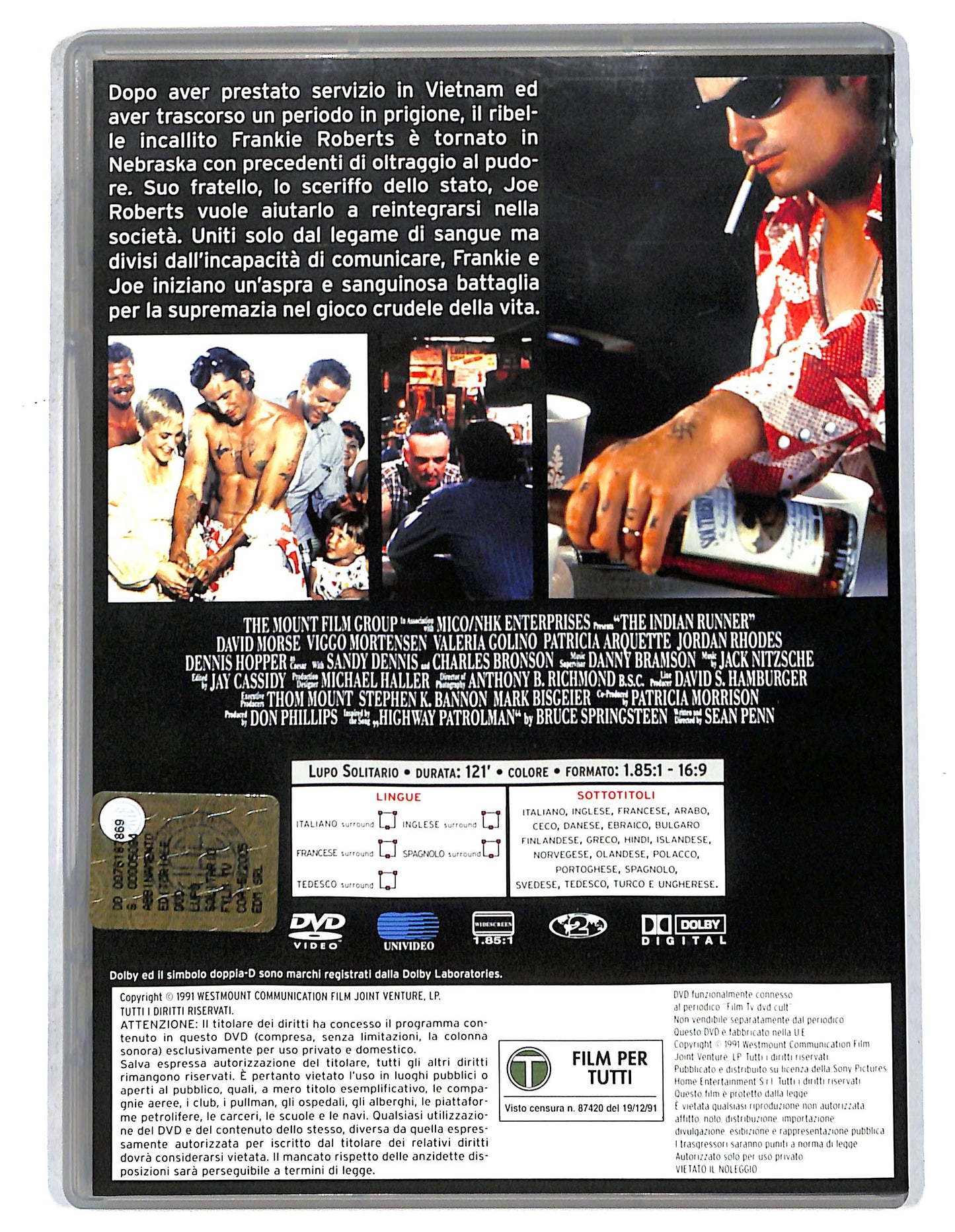 EBOND Lupo solitario EDITORIALE DVD D737812