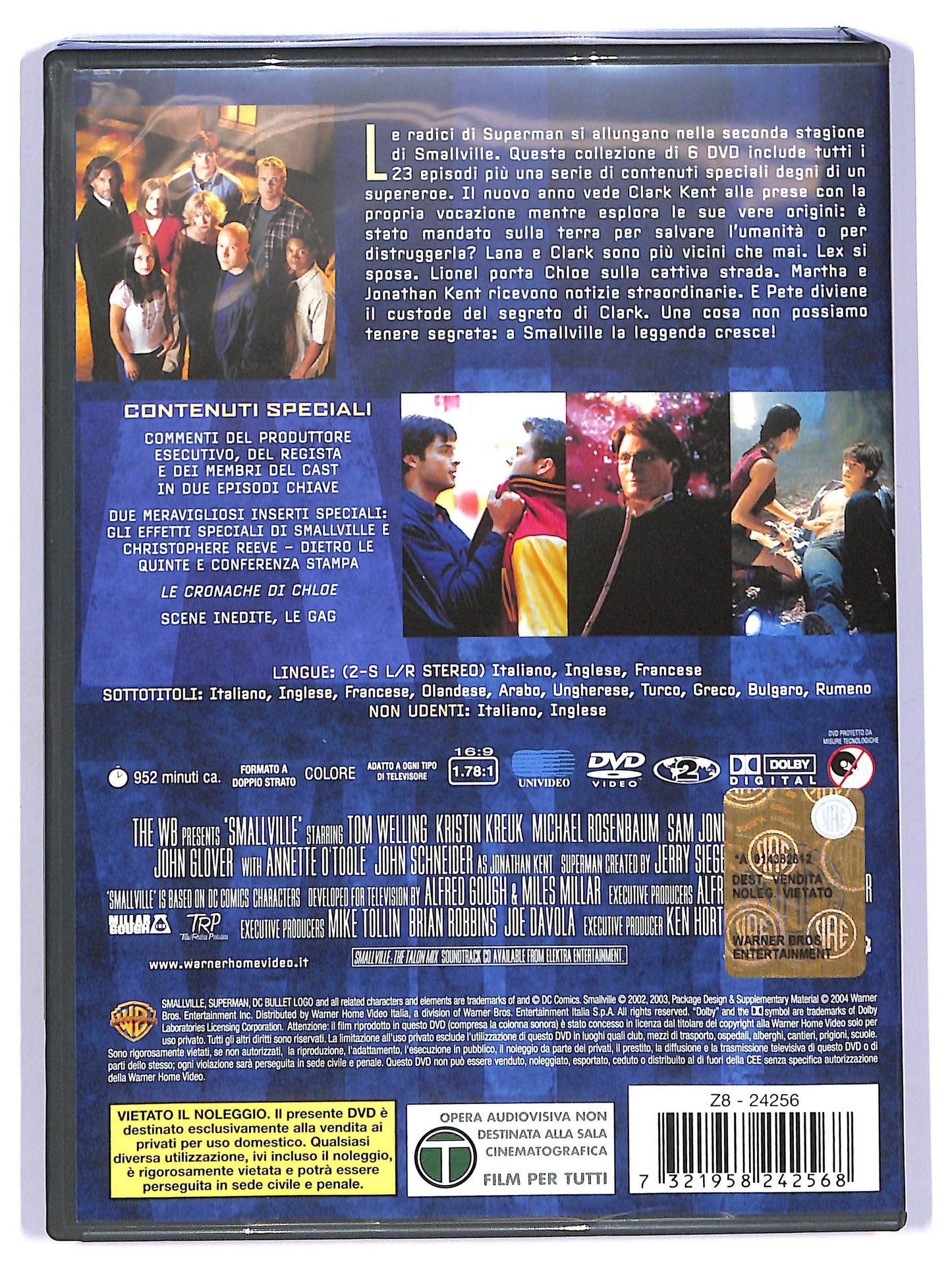 EBOND Smallville. Stagione 2 (6 DVD) D737921