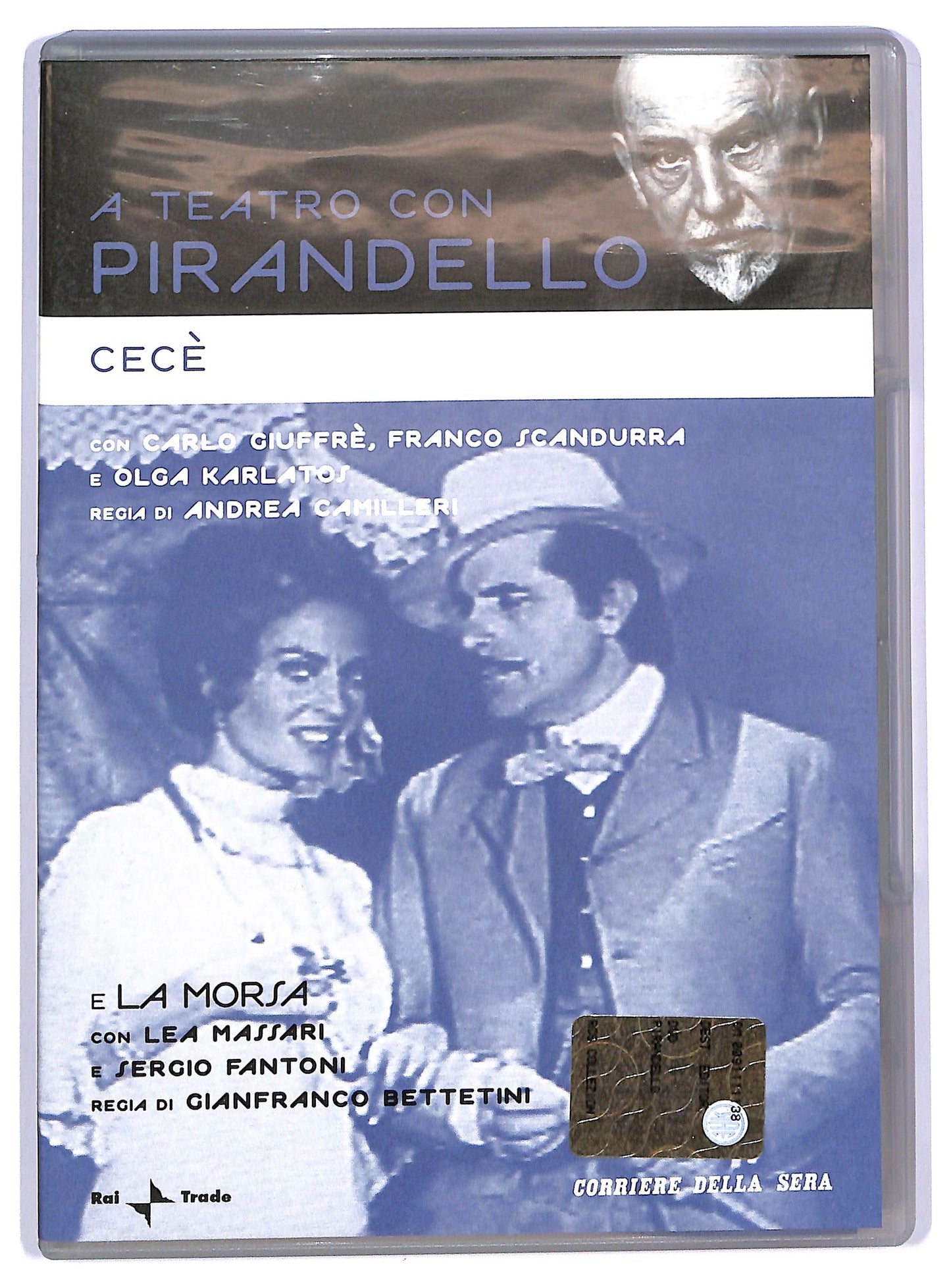 EBOND Cece + la morsa - A Teatro con Pirandello EDITORIALE DVD D738003