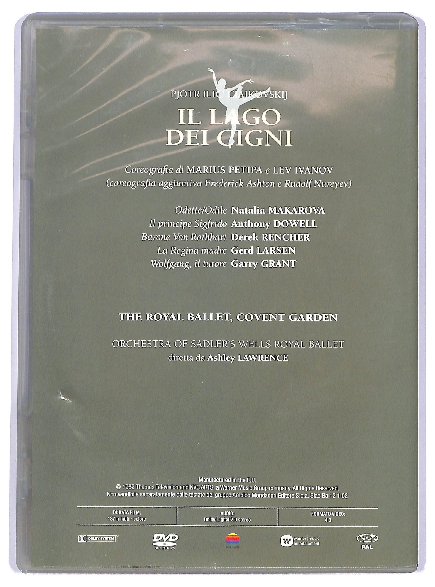 EBOND Il Lago Dei Cigni - Pjotr Ilic' Ciajakovskij - Invito al Balletto N.2 DVD D738009