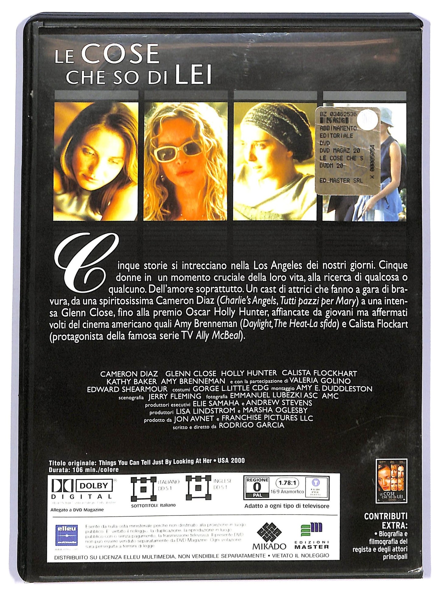 EBOND Le cose che so di lei EDITORIALE DVD D738026