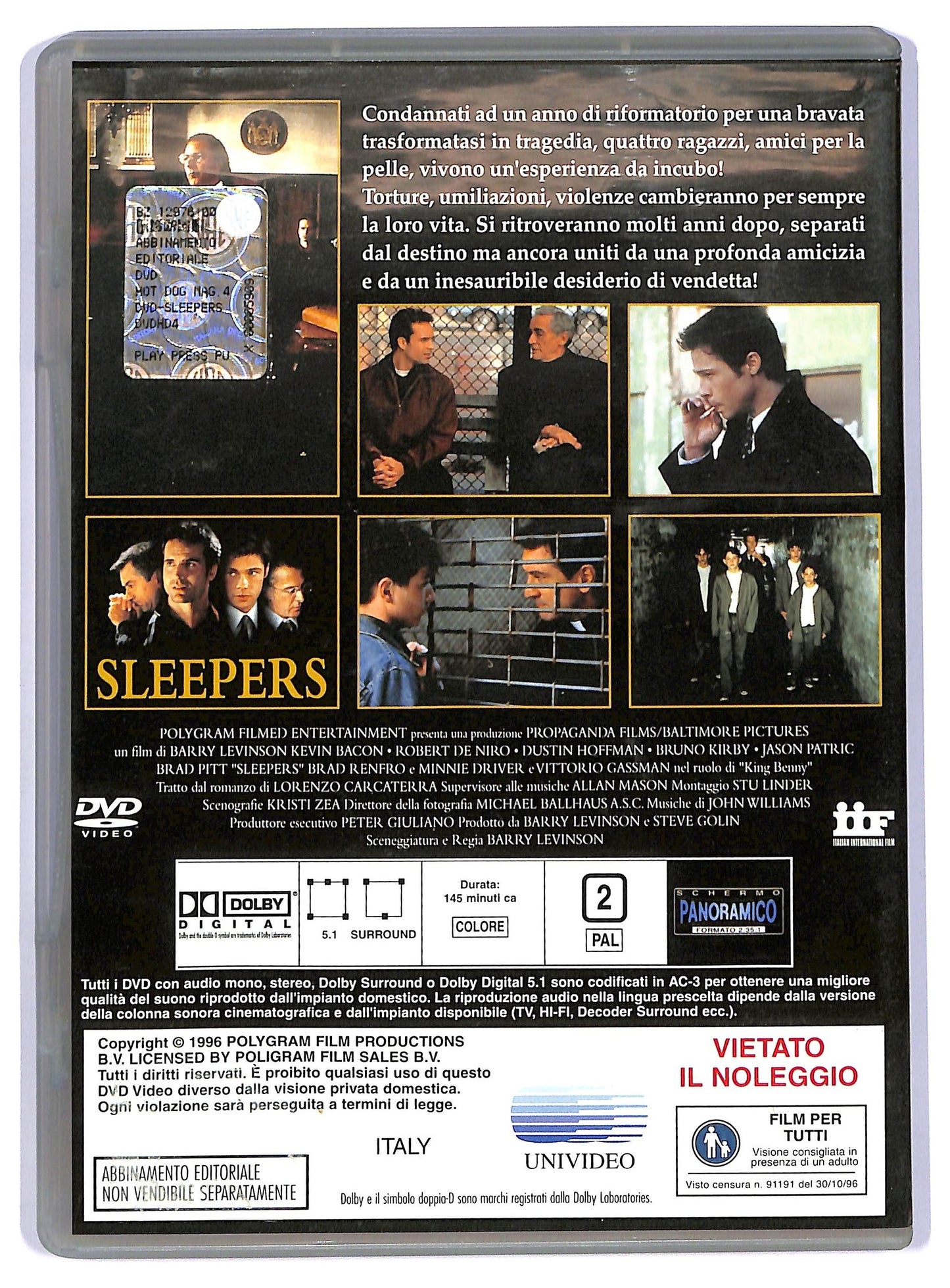 EBOND Sleepers EDITORIALE DVD D738040