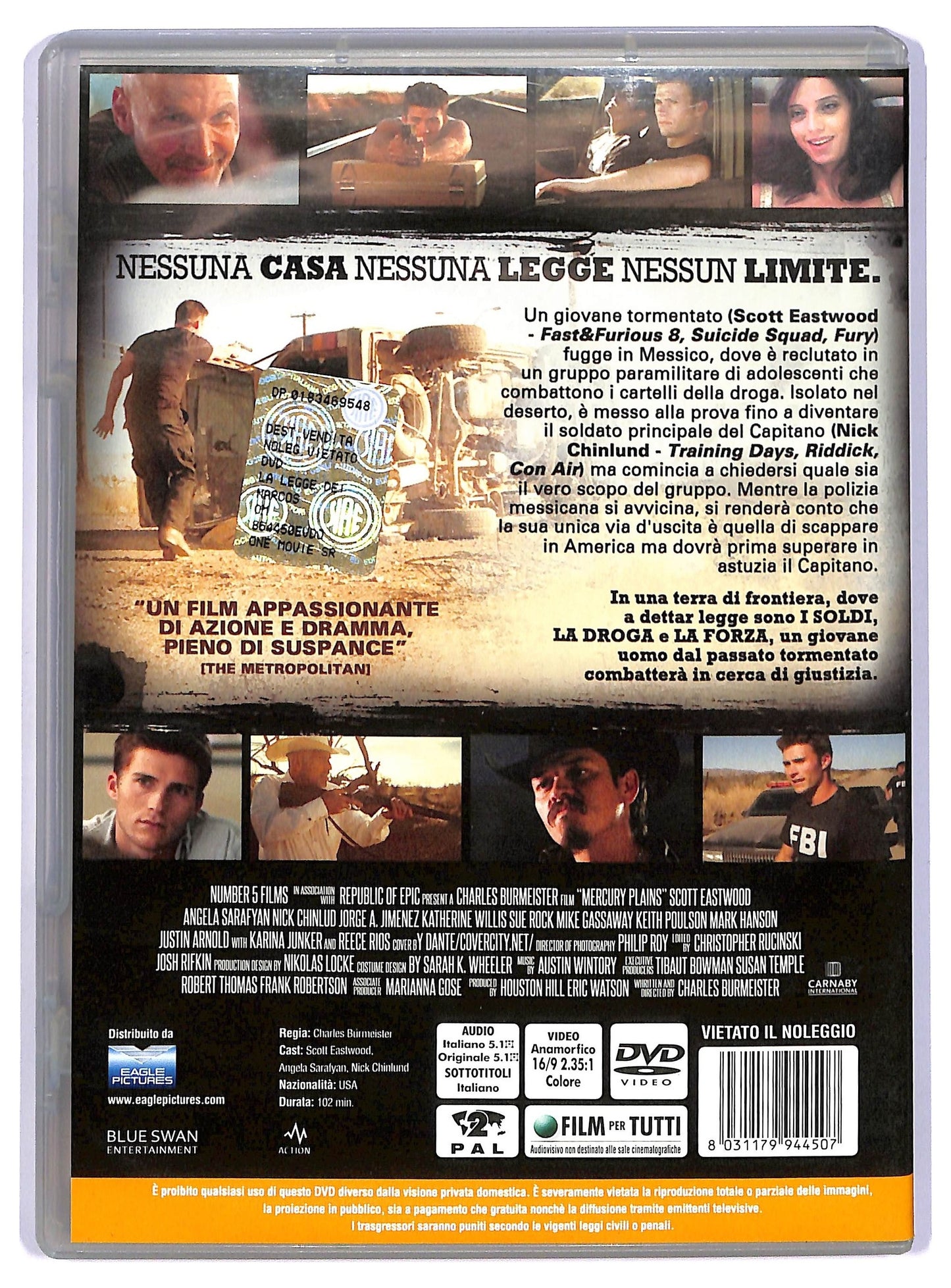 EBOND La Legge Dei Narcos DVD D738205