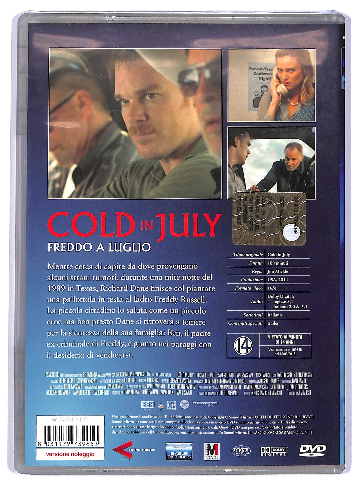 EBOND cold in july NOLEGGIO DVD D738206