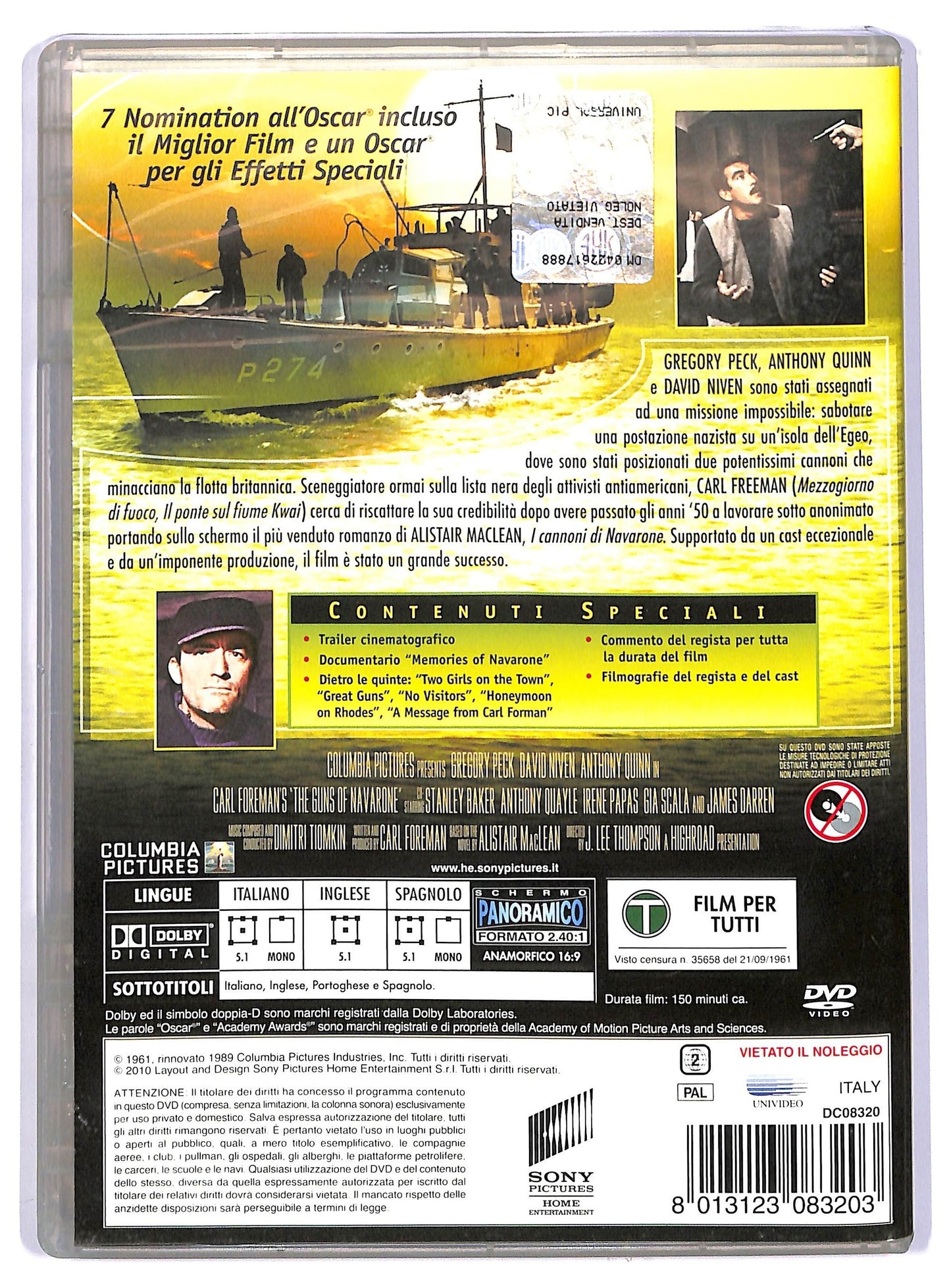 EBOND I cannoni di Navarone DVD D738234