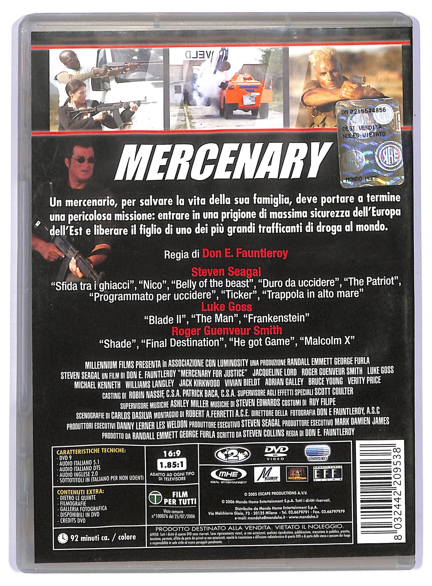 EBOND Mercenary DVD D738239