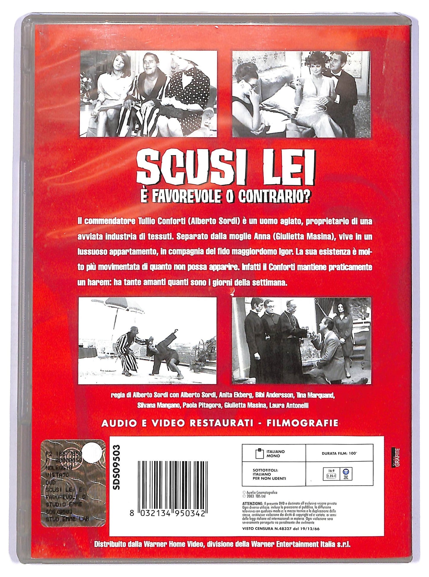 EBOND Scusi, Lei e Favorevole o Contrario? DVD D738254