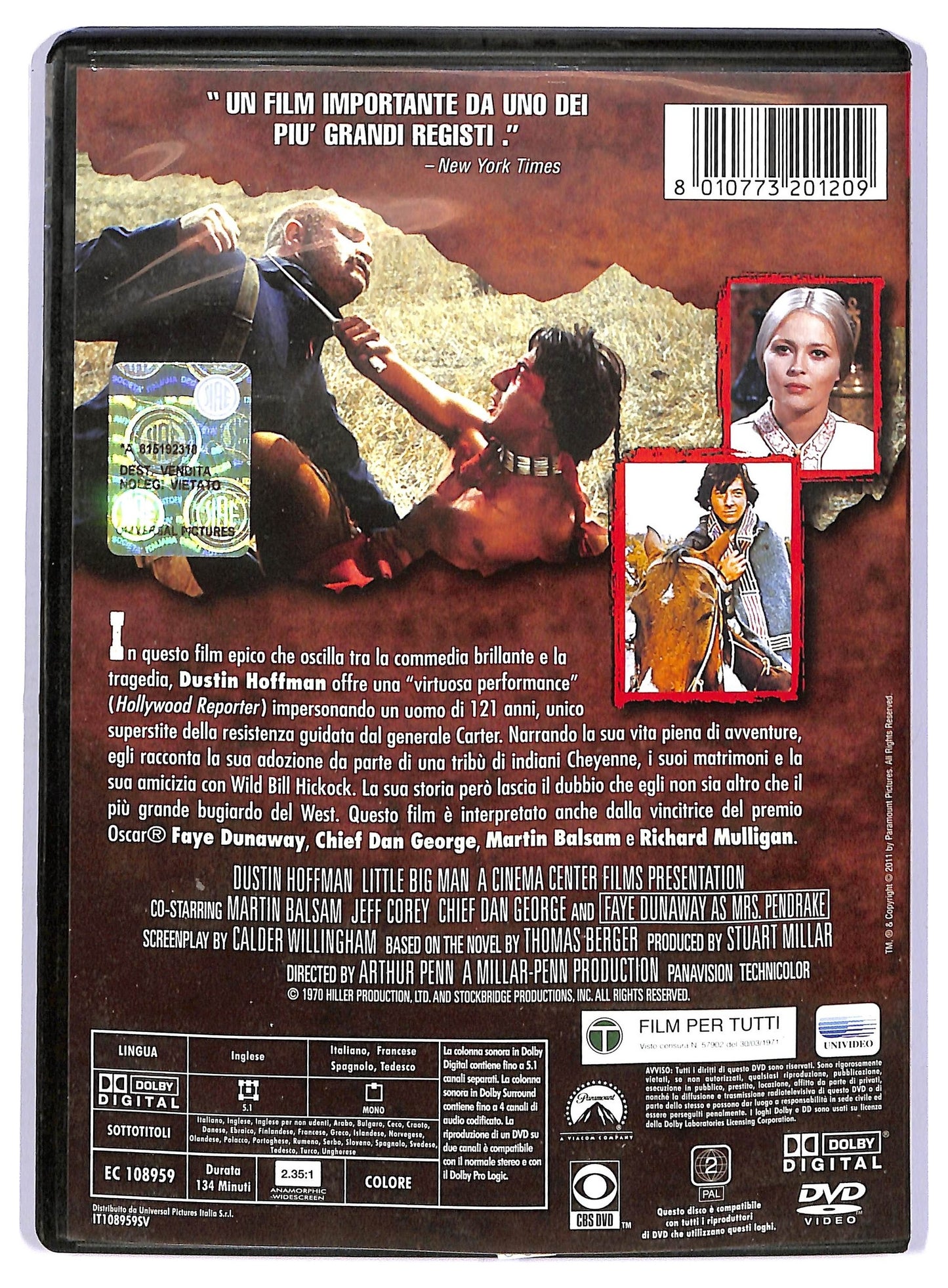 EBOND piccolo grande uomo DVD D738258