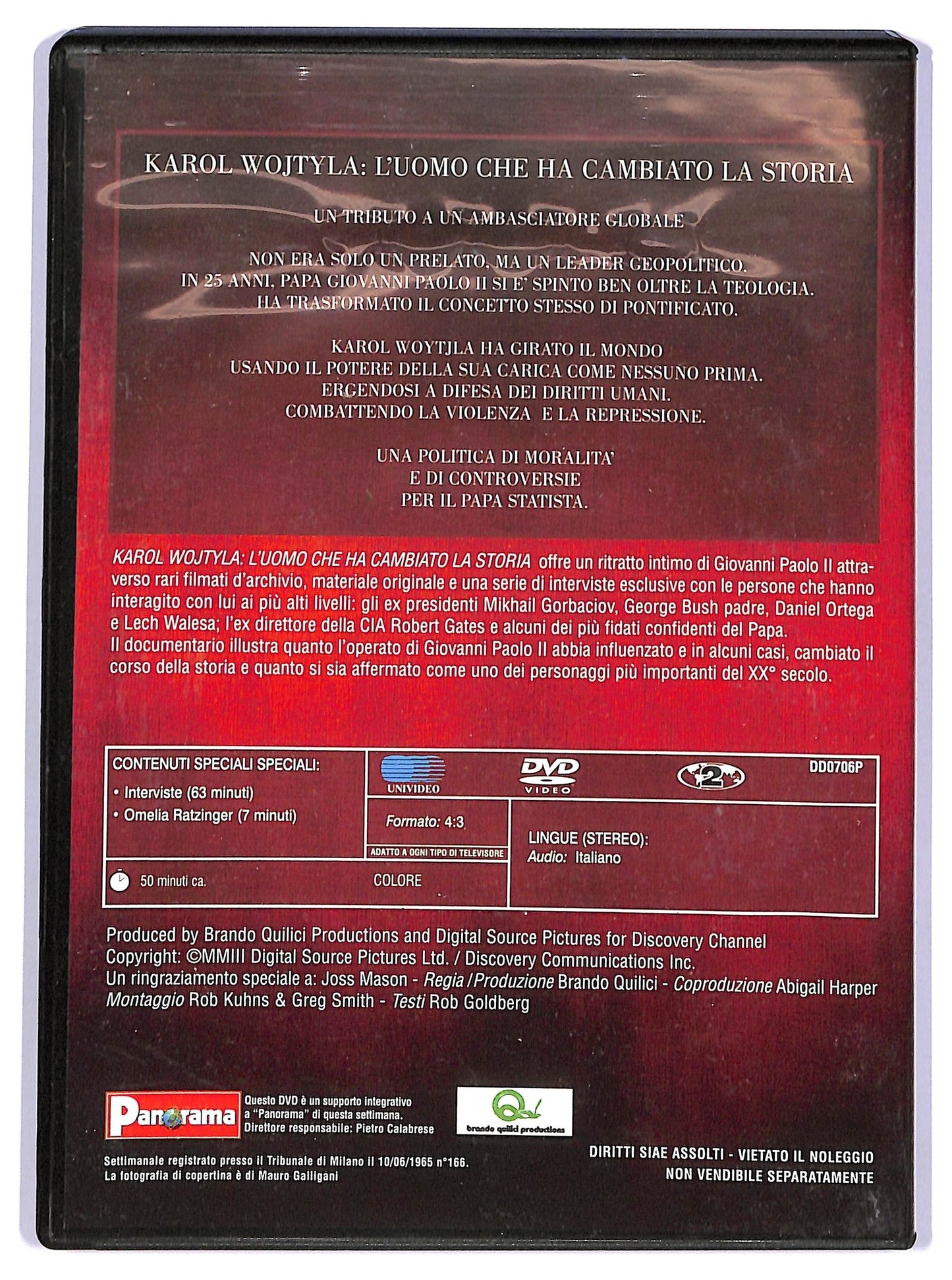 EBOND Karol Wojtyla - L'uomo che ha cambiato la storia EDITORIALE DVD D738315